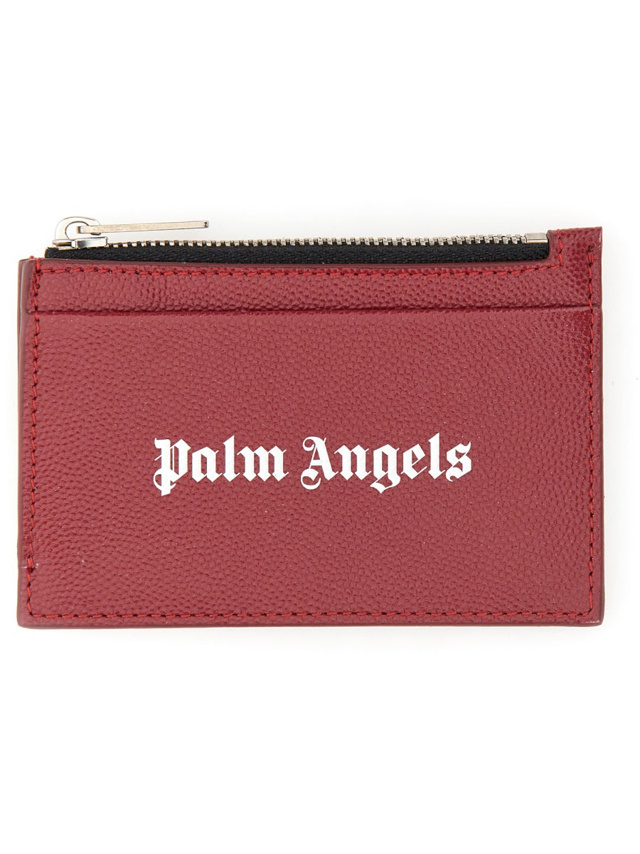 PALM ANGELS Mini Caviar Card Holder