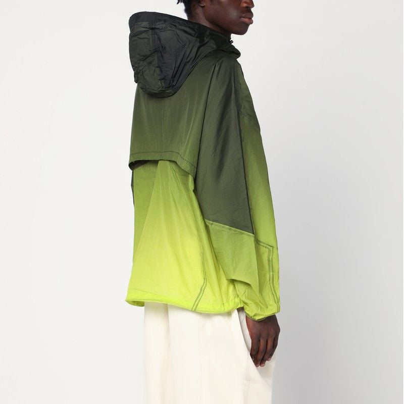 PURPLE MOUNTAIN OBSERVATORY Men's Gradient Nylon Jacket with Double Zip Closure