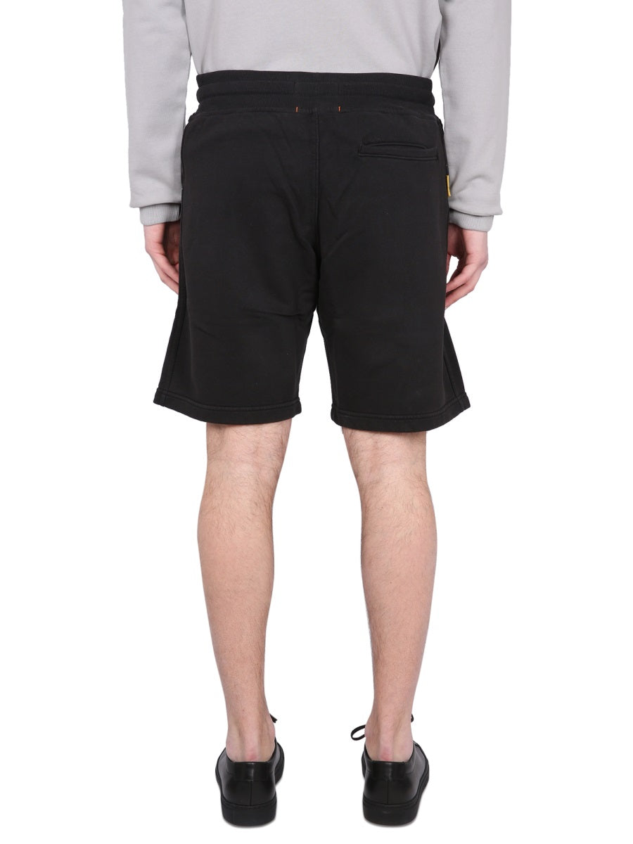 PARAJUMPERS Men's Mini Bermuda Shorts with Elastic Waistband