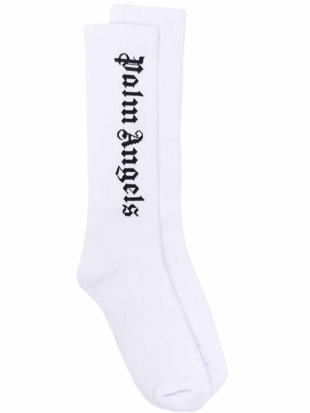 PALM ANGELS Cotton Long Socks for Men