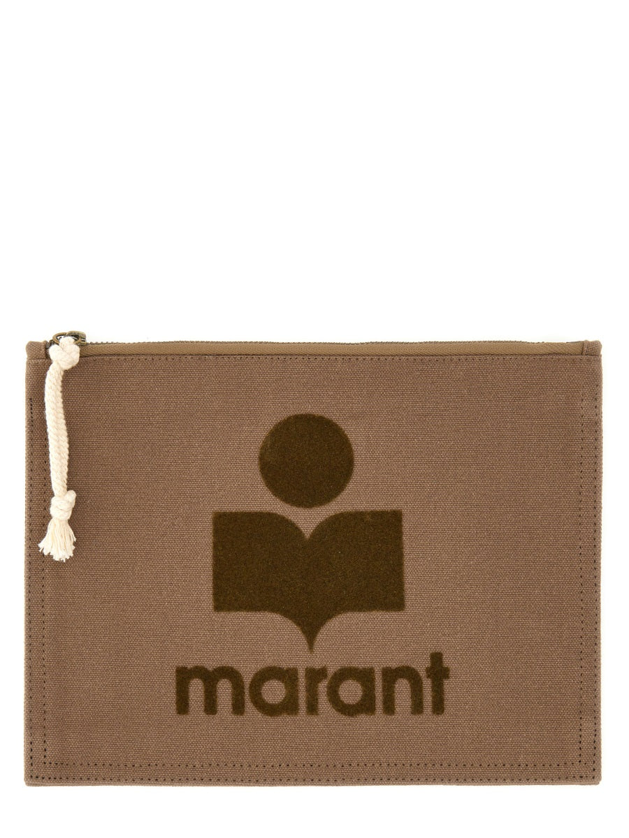 ISABEL MARANT Cotton Mini Clutch for Women - FW25 Collection
