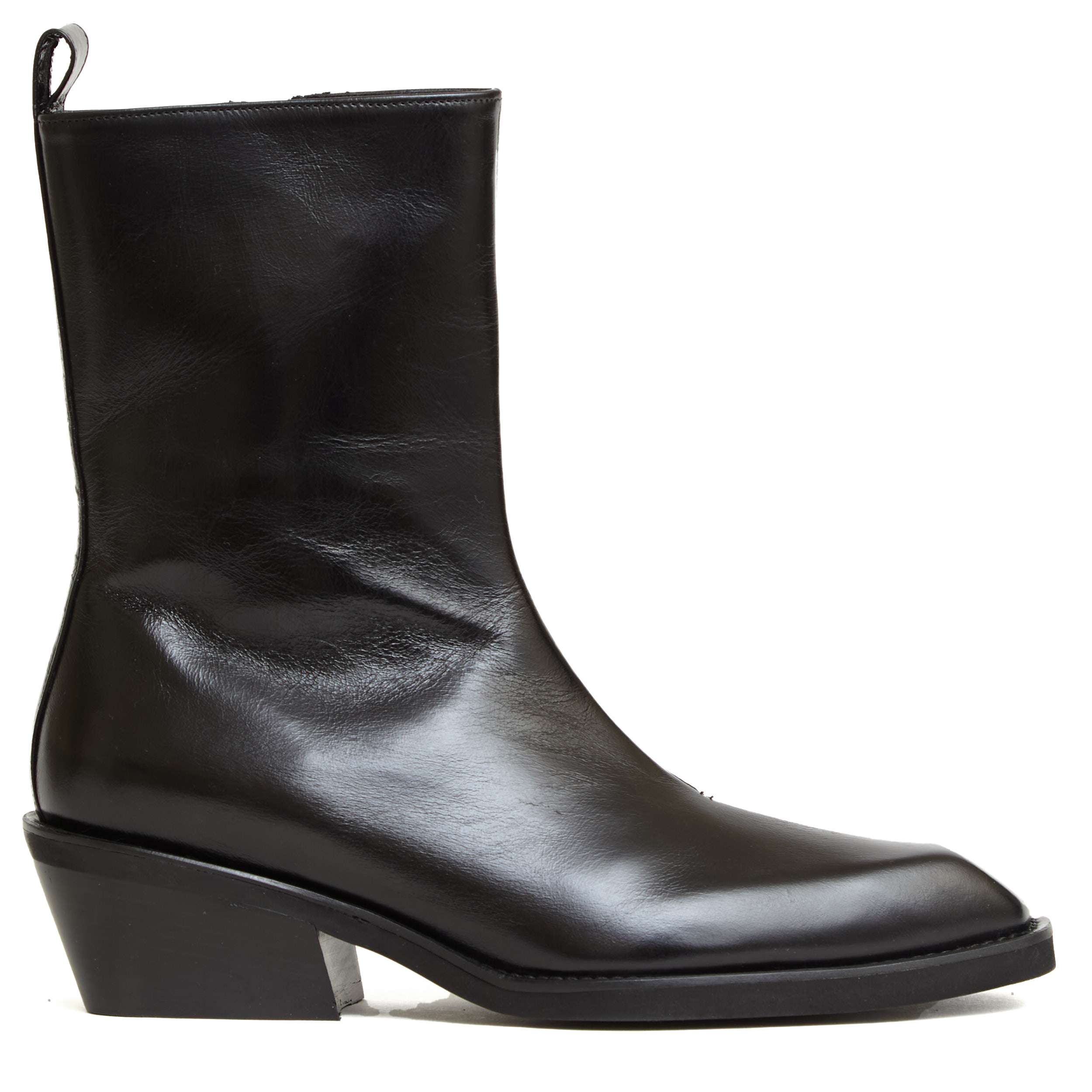 POEVE Chic Ankle Boots with 50 mm Heel