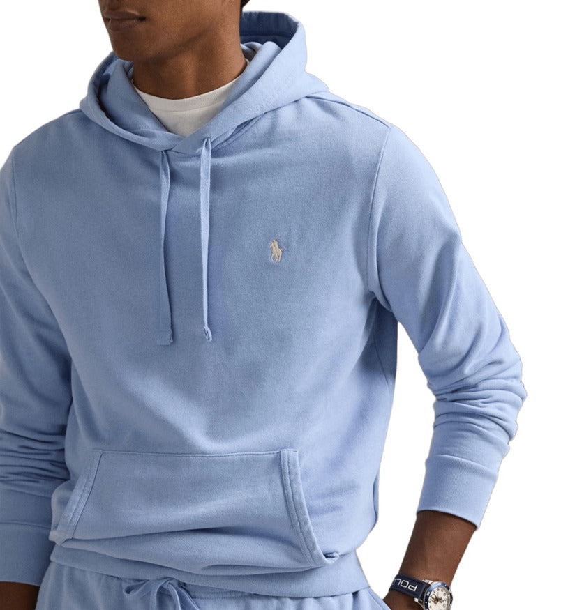 POLO Lightweight Drawstring Hooded Sweatshirt for Men