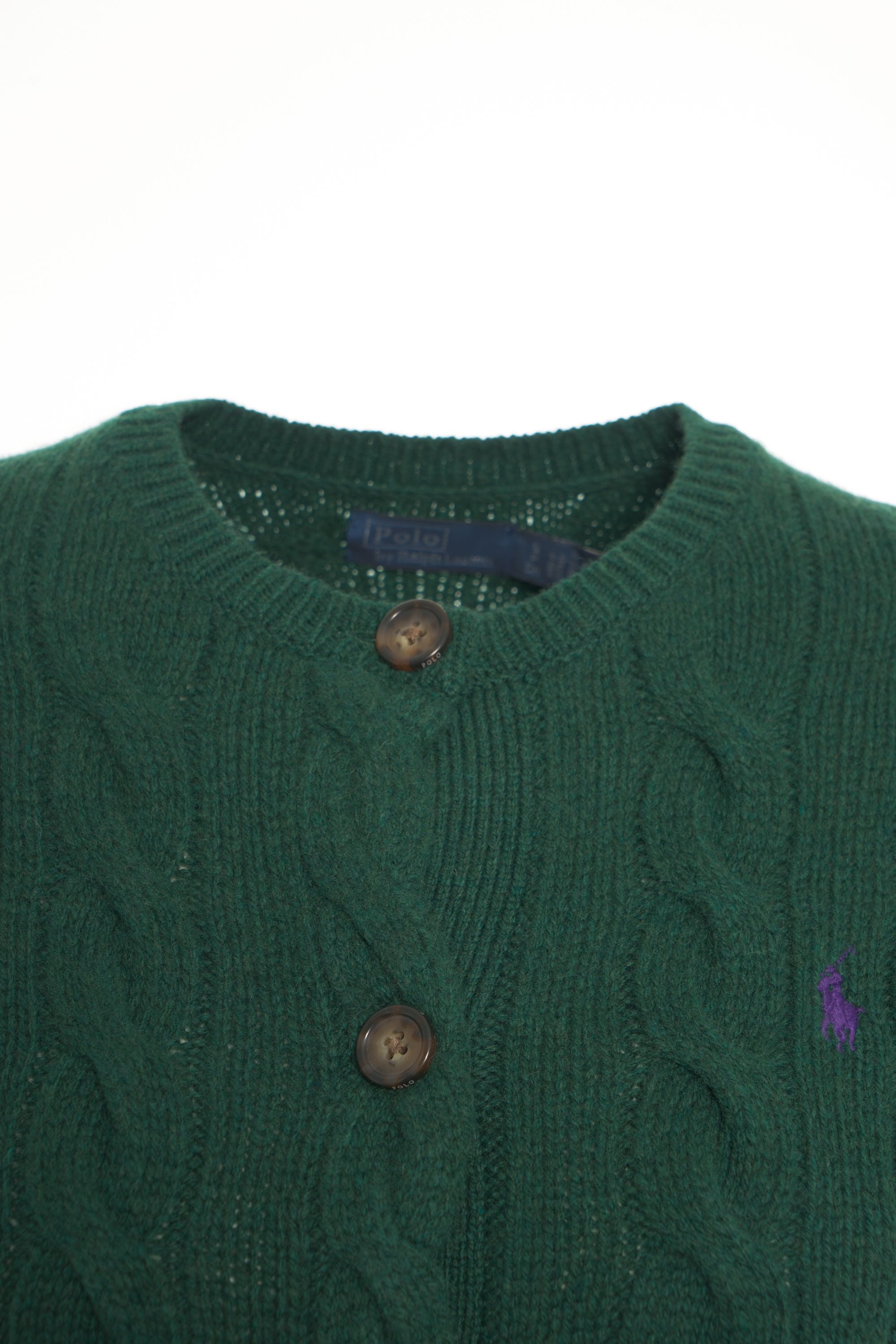 POLO RALPH LAUREN Textured Cable Knit Cardigan for Women