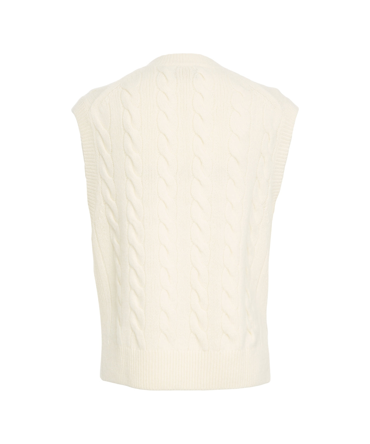 POLO RALPH LAUREN Cable Knit V-Neck Pullover for Women