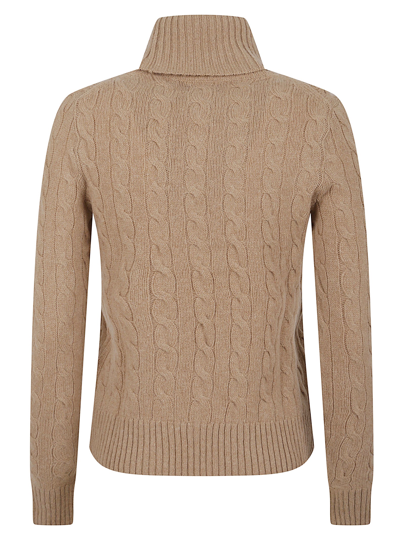 POLO RALPH LAUREN Luxurious Cable Knit Sweater - Medium