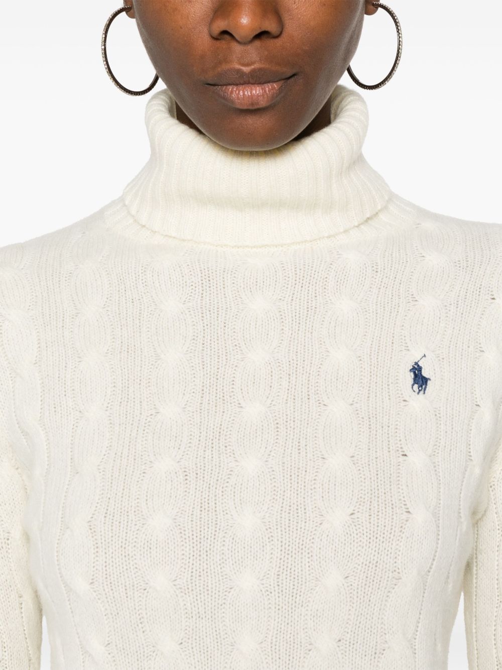 POLO RALPH LAUREN Elegant Wool-Cashmere Sweater for Women - Fall Winter 2025