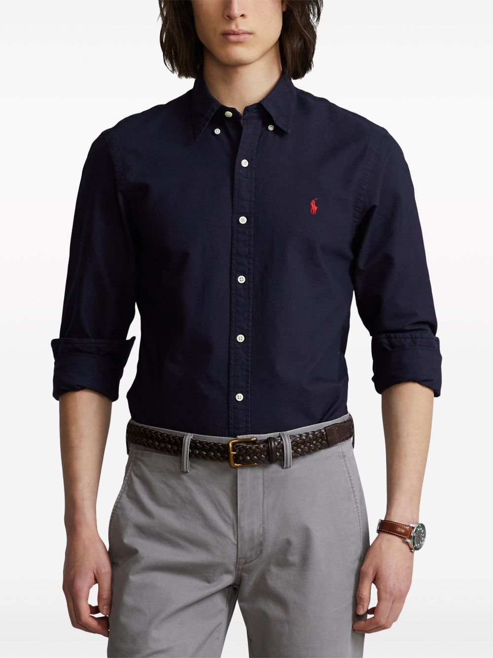 POLO RALPH LAUREN Slim Fit Cotton Oxford Shirt - Men’s