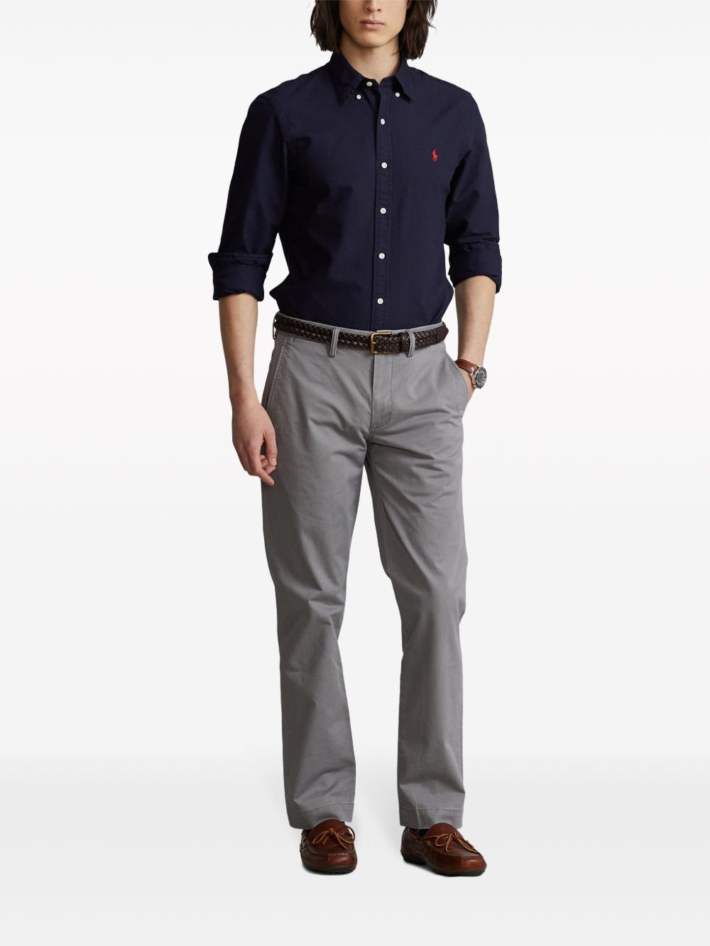 POLO RALPH LAUREN Slim Fit Cotton Oxford Shirt - Men’s