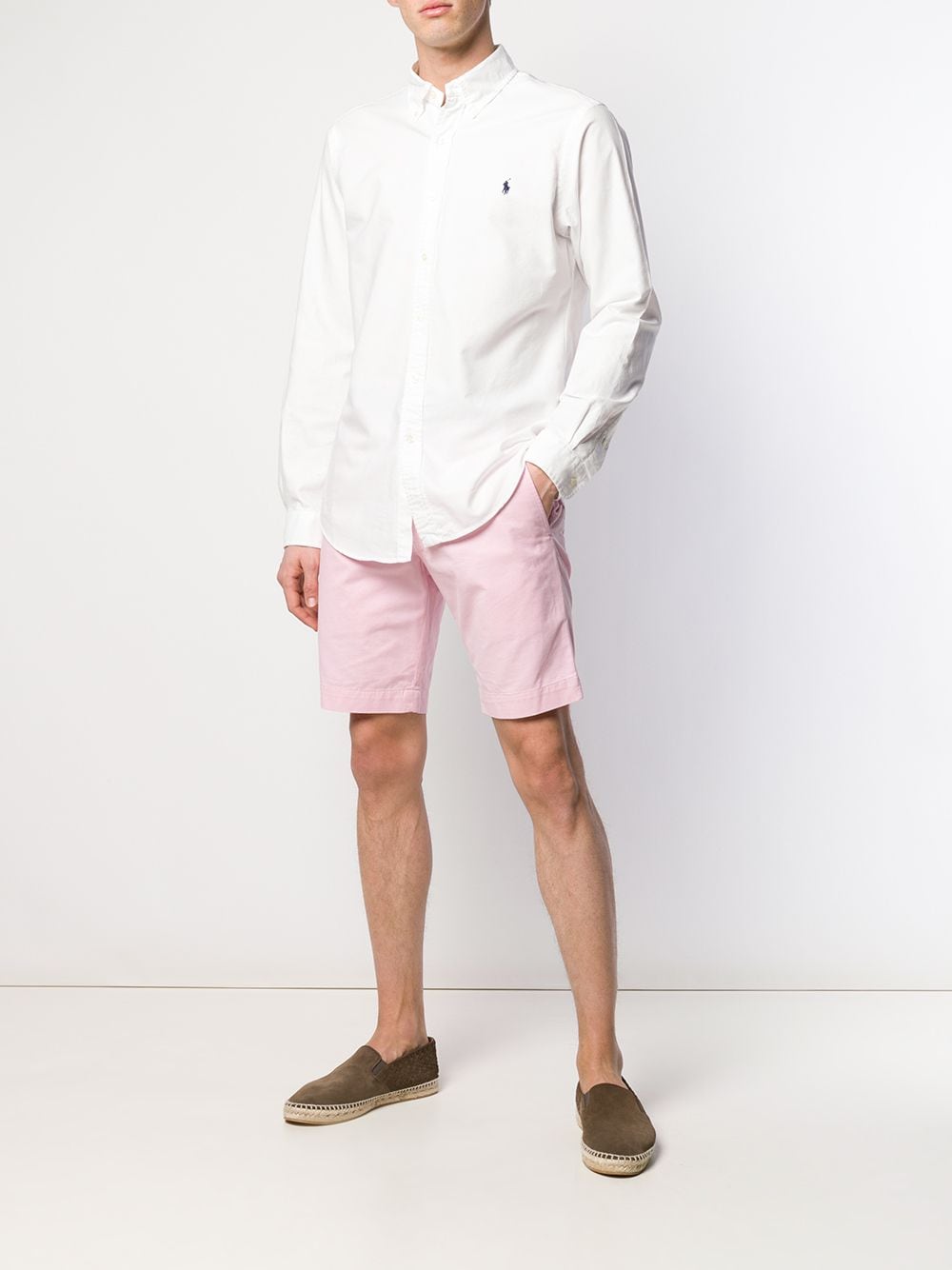 POLO RALPH LAUREN Slim-Fit Oxford Shirt for Men - Fall Winter 2025