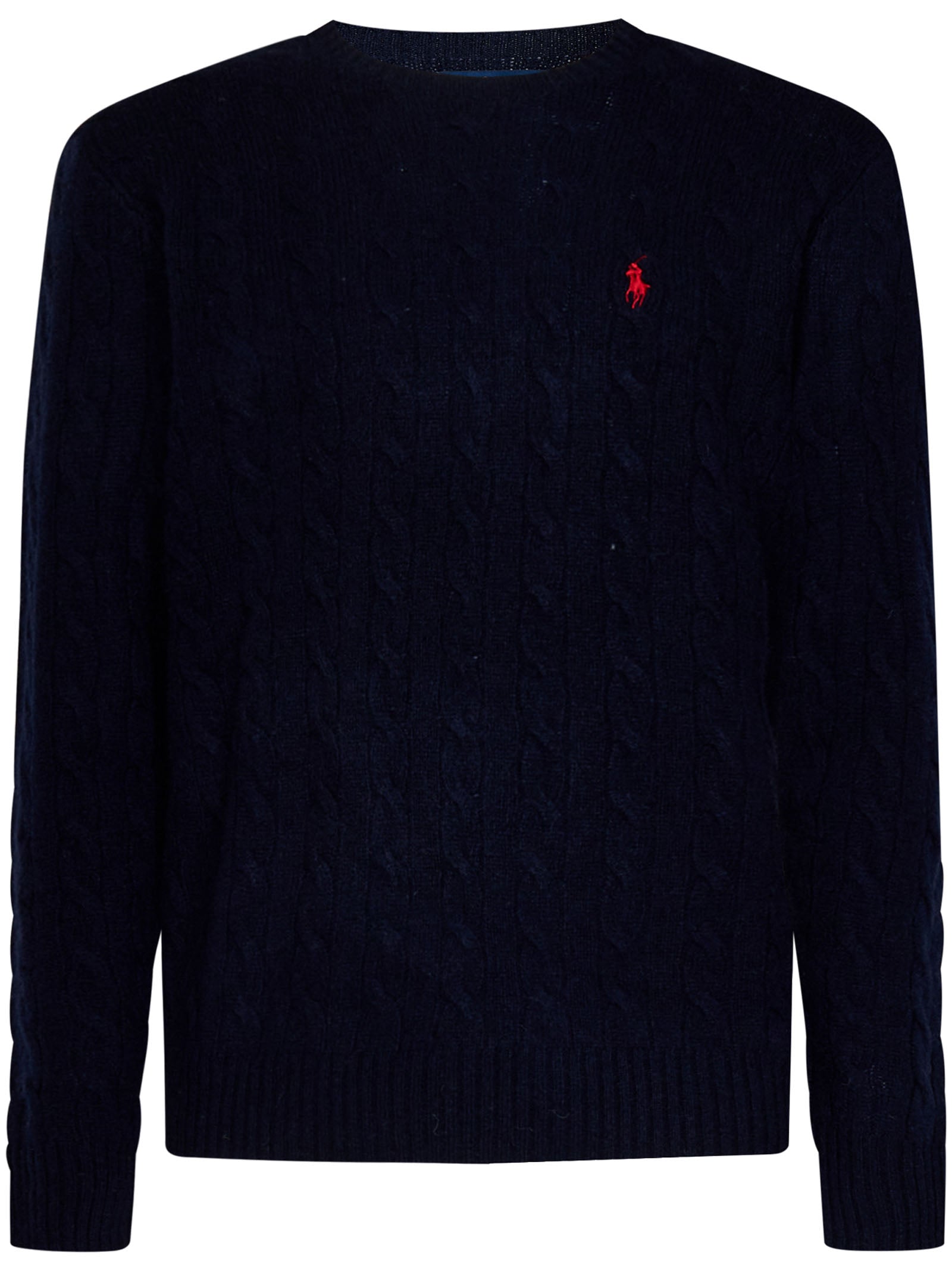 POLO RALPH LAUREN Cable-Knit Sweater for Men - Medium Size