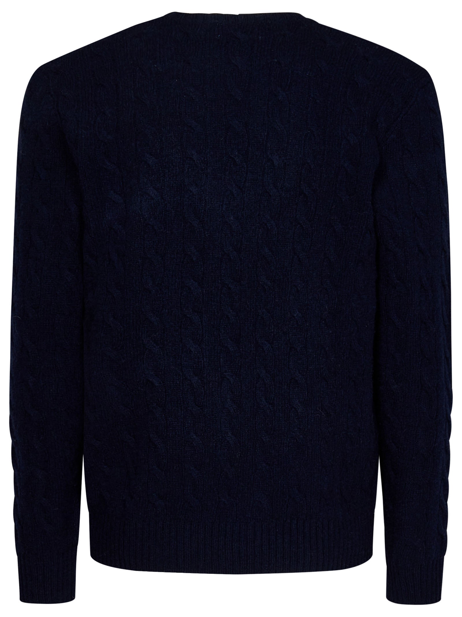 POLO RALPH LAUREN Cable-Knit Sweater for Men - Medium Size