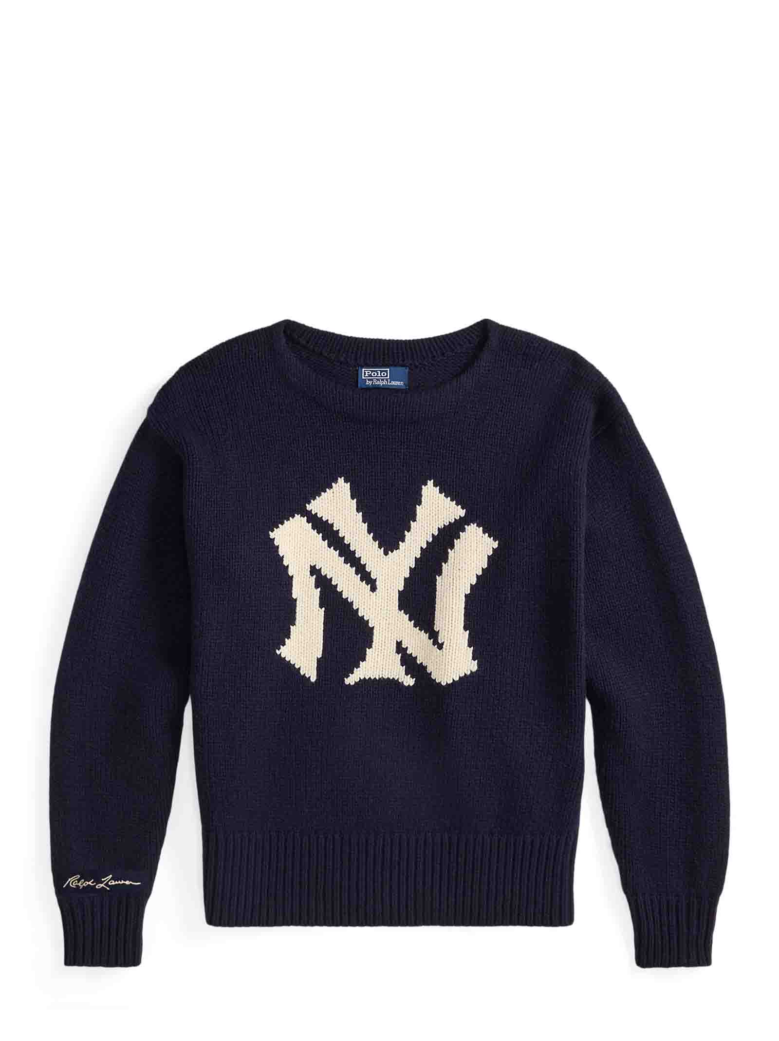 POLO RALPH LAUREN Men's Intarsia Logo Sweater - Fall Winter 2025