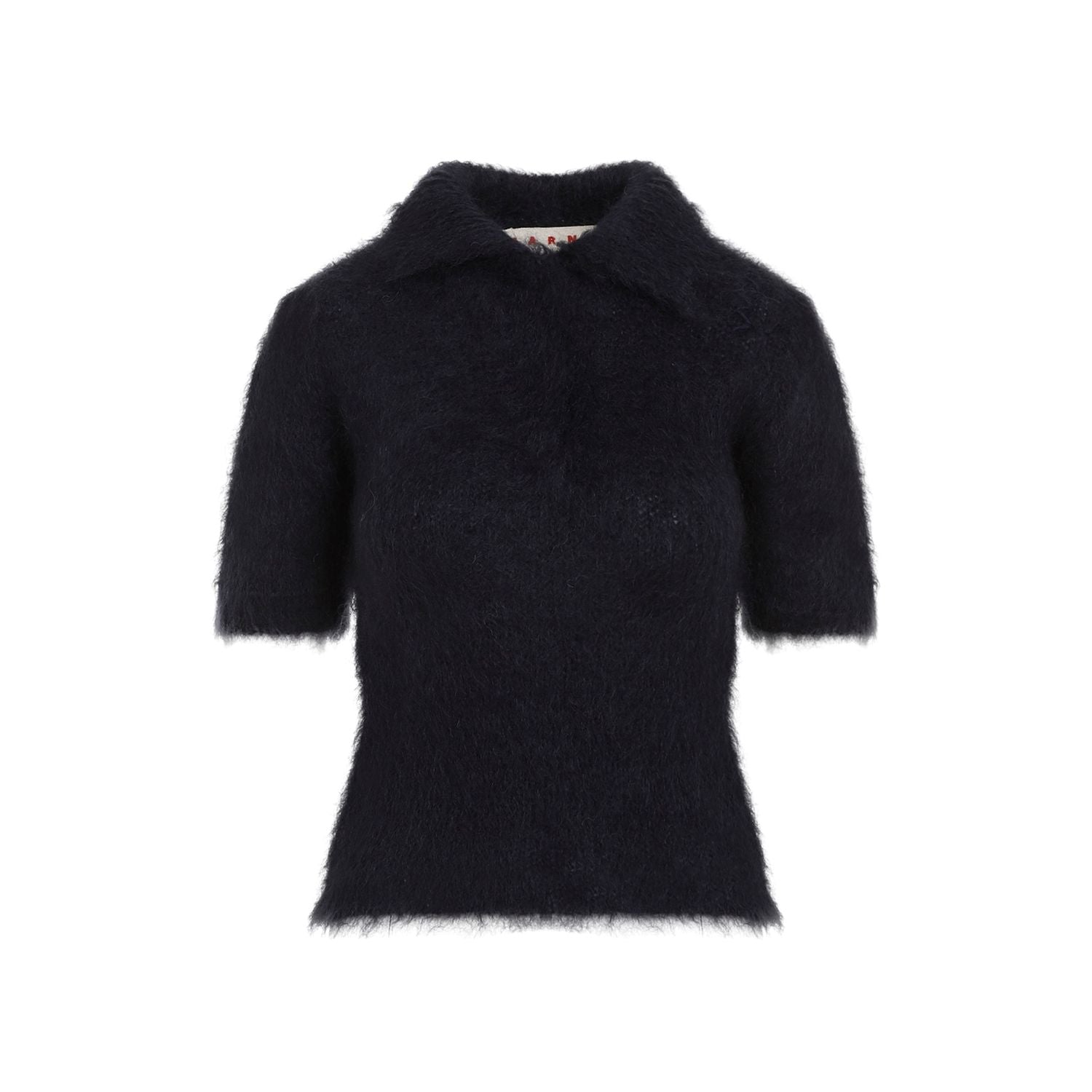 MARNI Chic Mohair Polo Neck Sweater for Women
