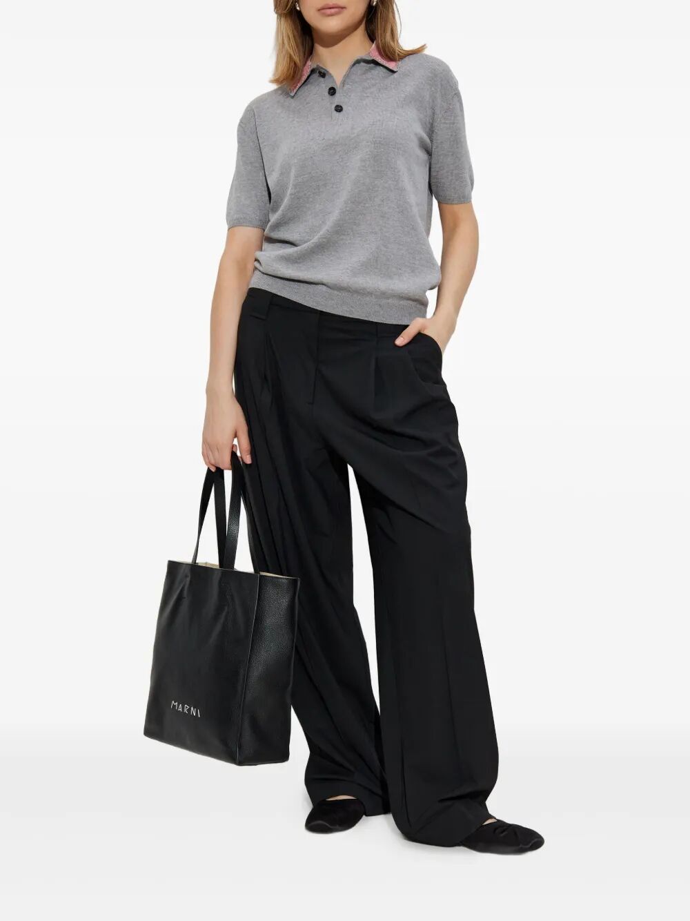 MARNI Chic Polo Neck Top for Women
