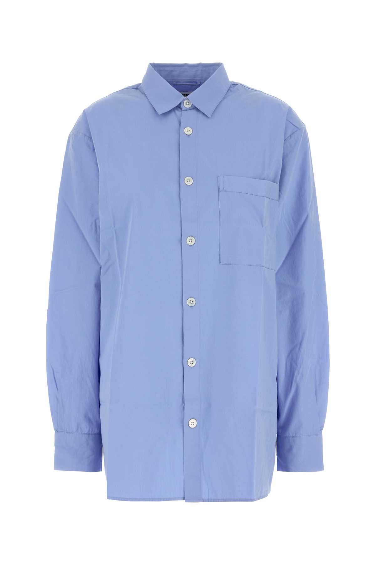 TEKLA Oversized Poplin Pyjama Shirt - Women’s Long Sleeve