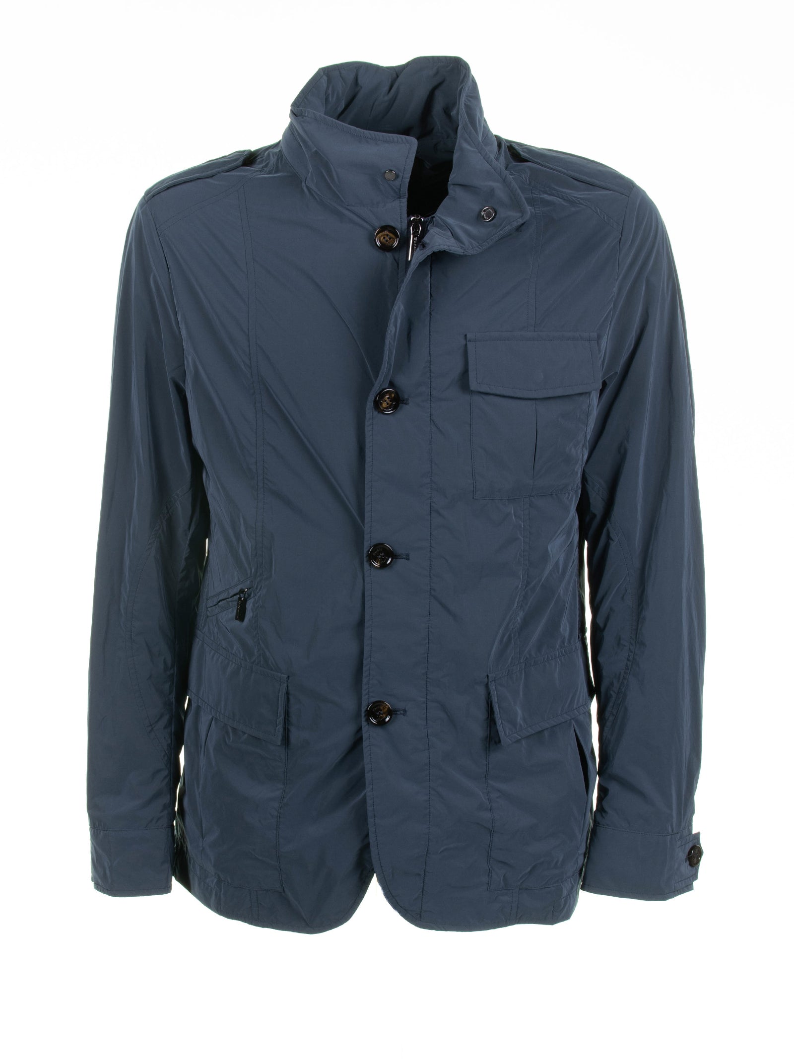 MOORER Men's Spring Jacket with Pockets and Buttons