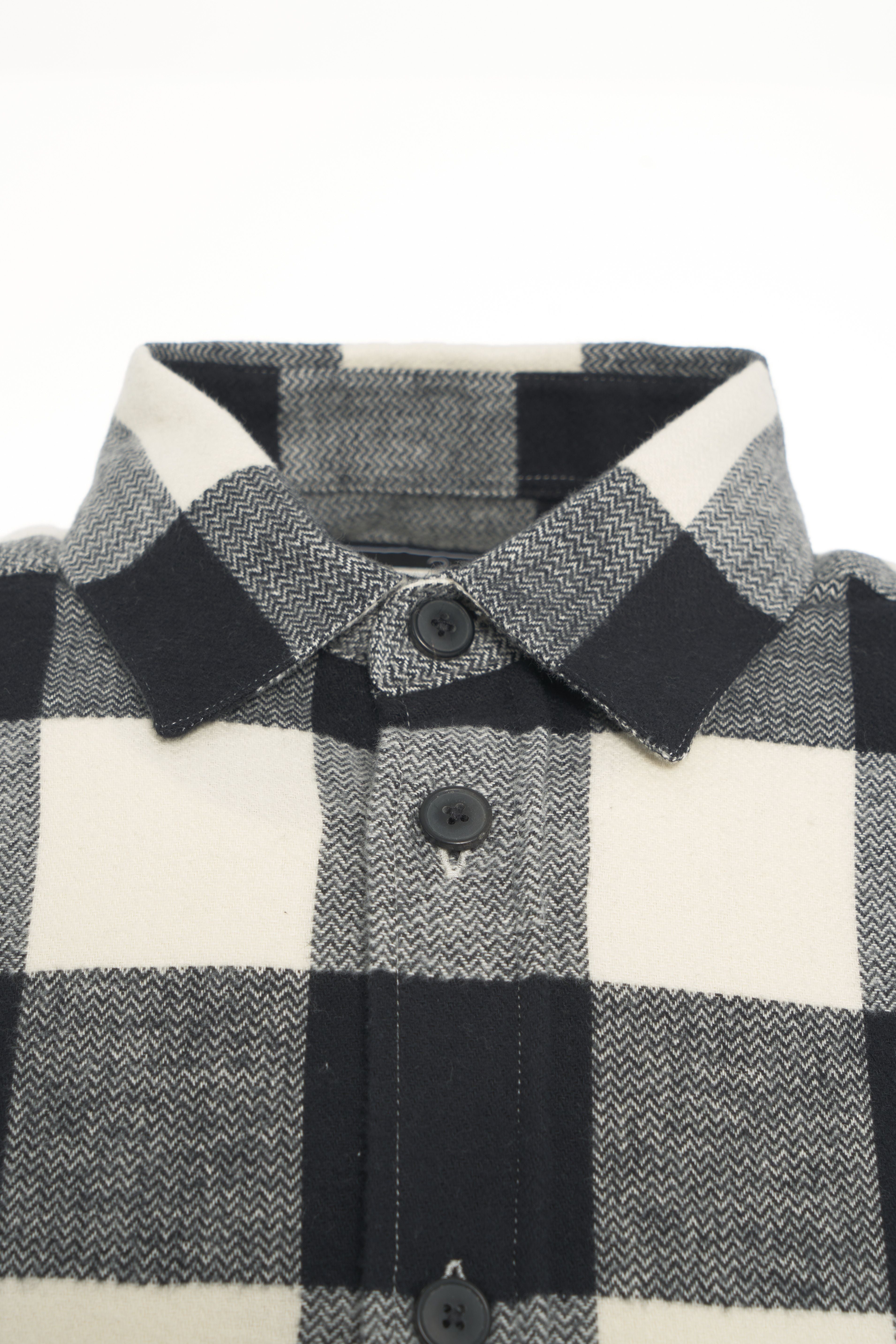 PORTUGUESE FLANNEL Classic Check Flannel Shirt for Men - FW25