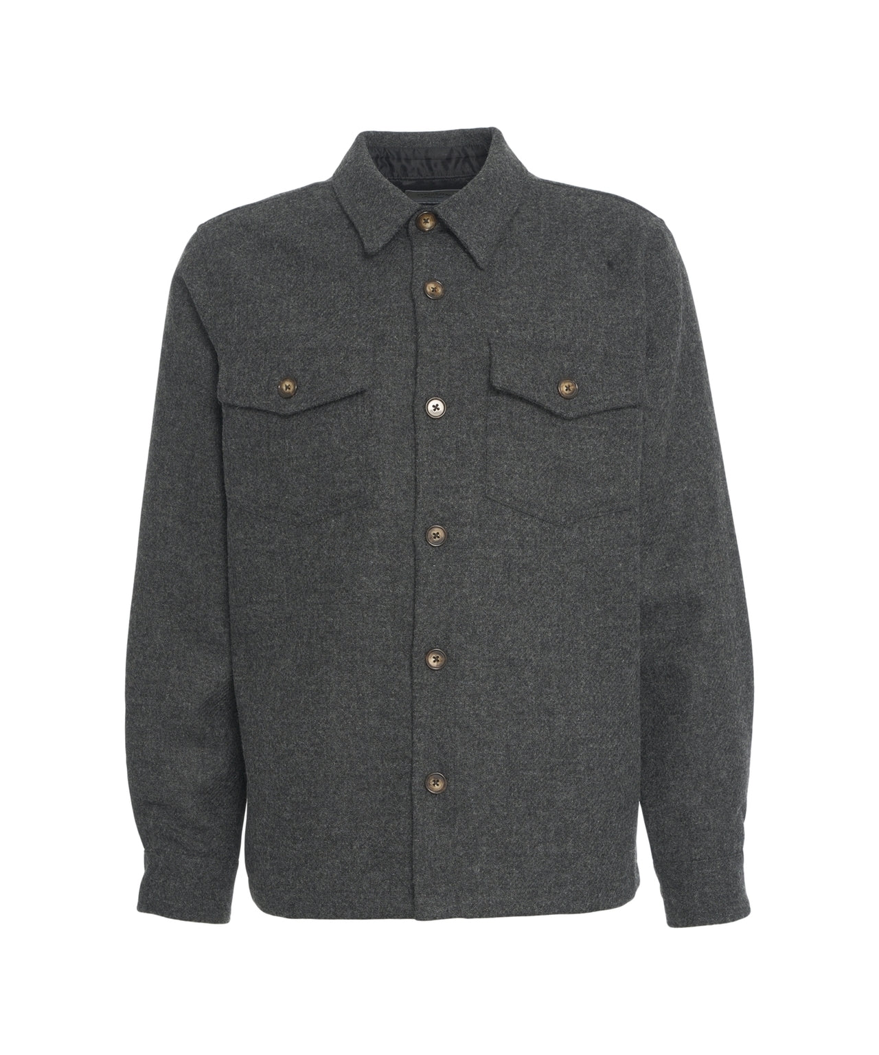 PORTUGUESE FLANNEL Classic Wool Overshirt for Men - Perfect for Layering