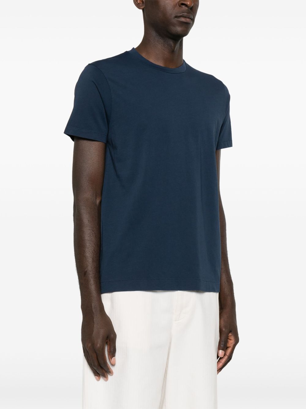 FINAMORE Cotton T-Shirt for Men - SS25 Collection