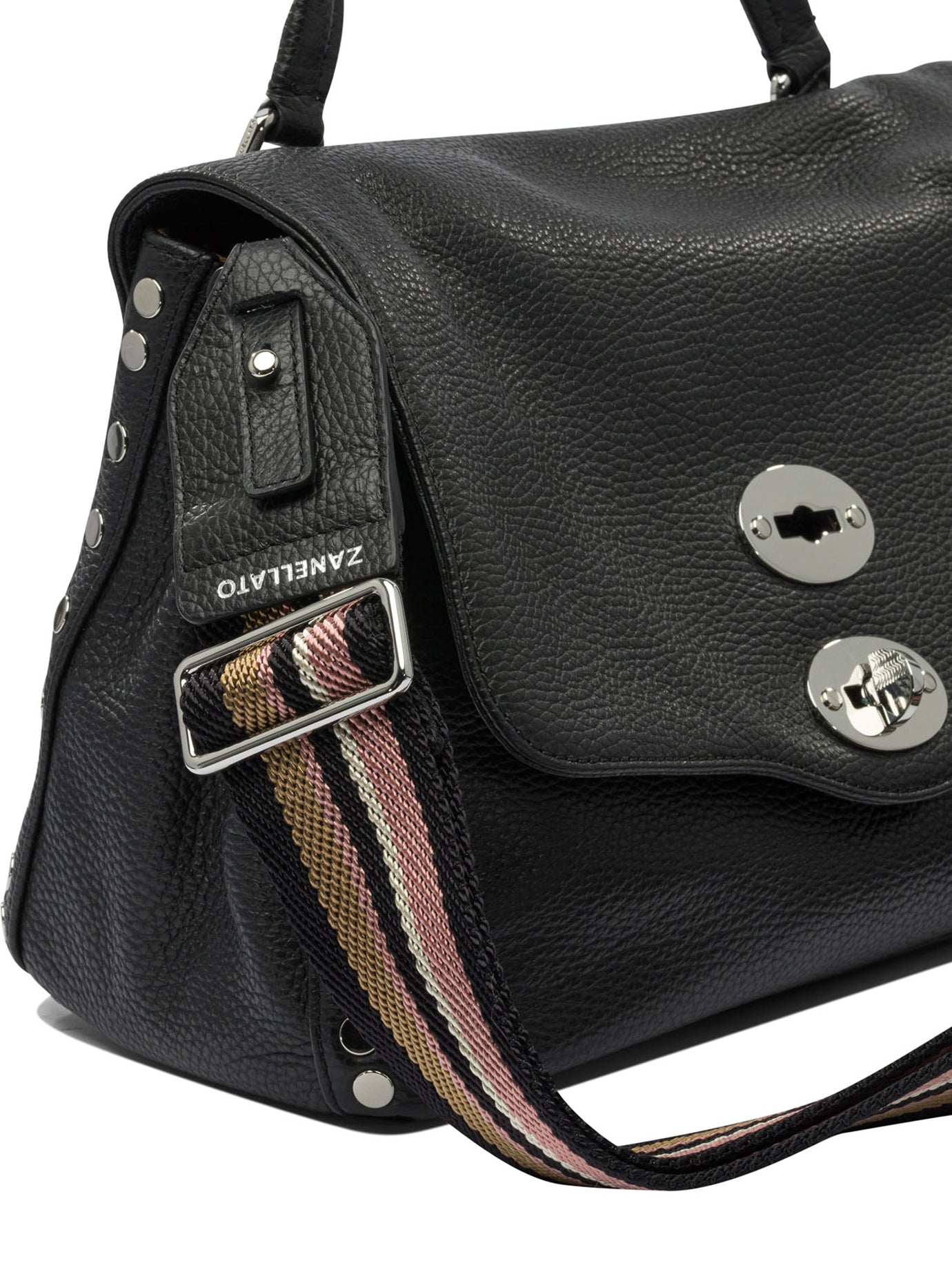 ZANELLATO Elegant Mini Leather Handbag - 29X20X15 CM