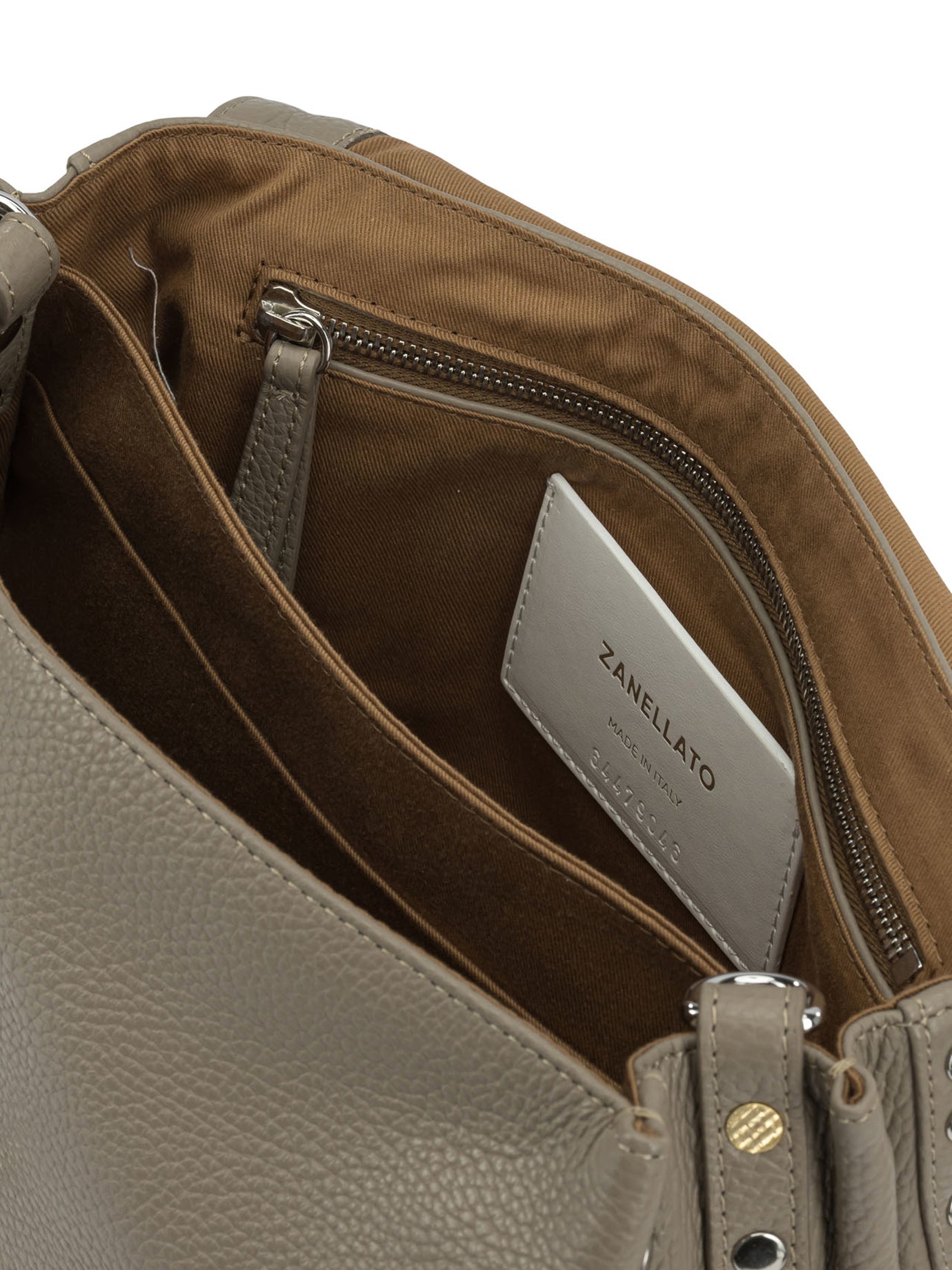 ZANELLATO Postman Handbag – Grained Leather