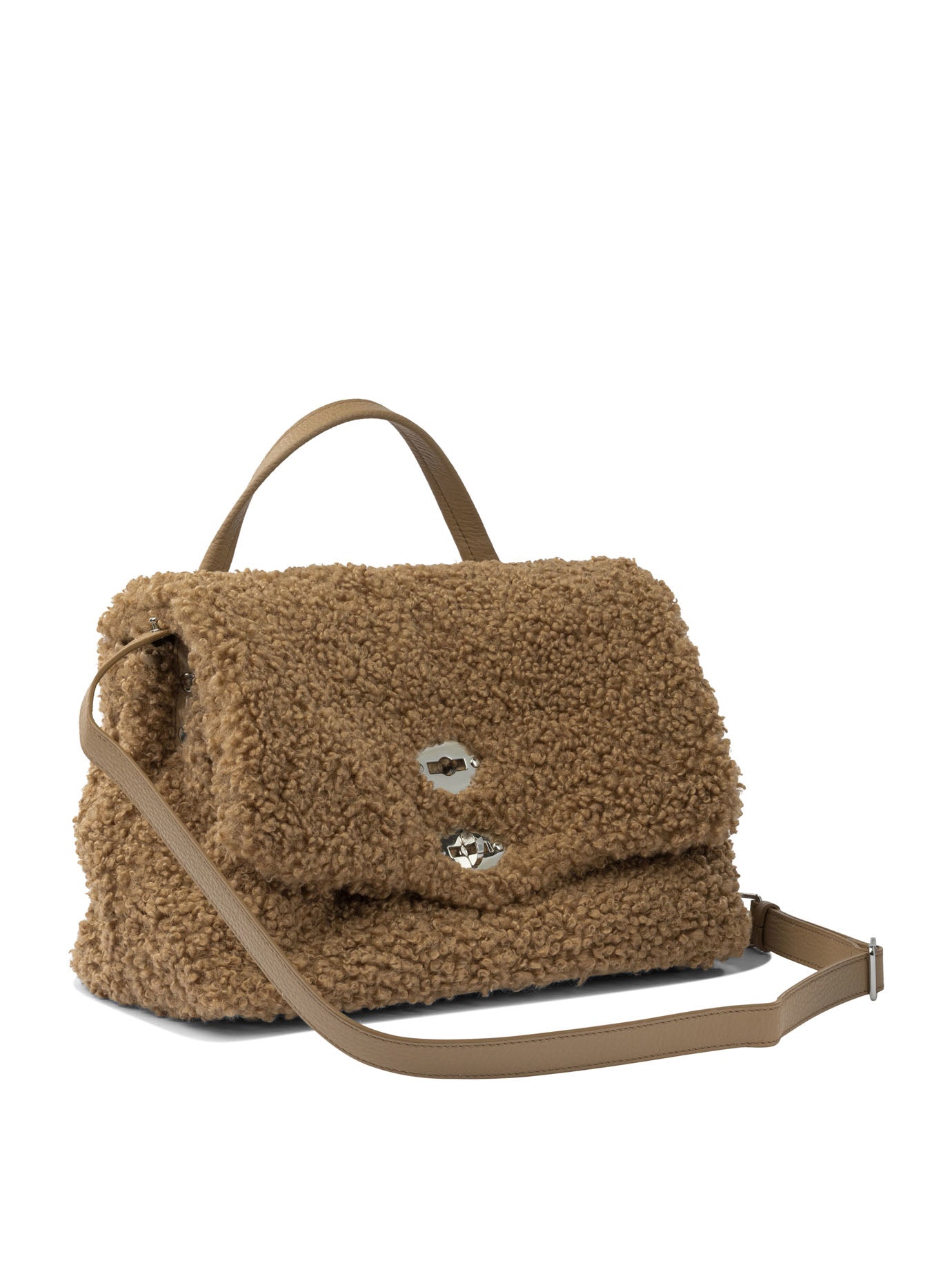 ZANELLATO Mini Faux Fur Teddy Handbag
