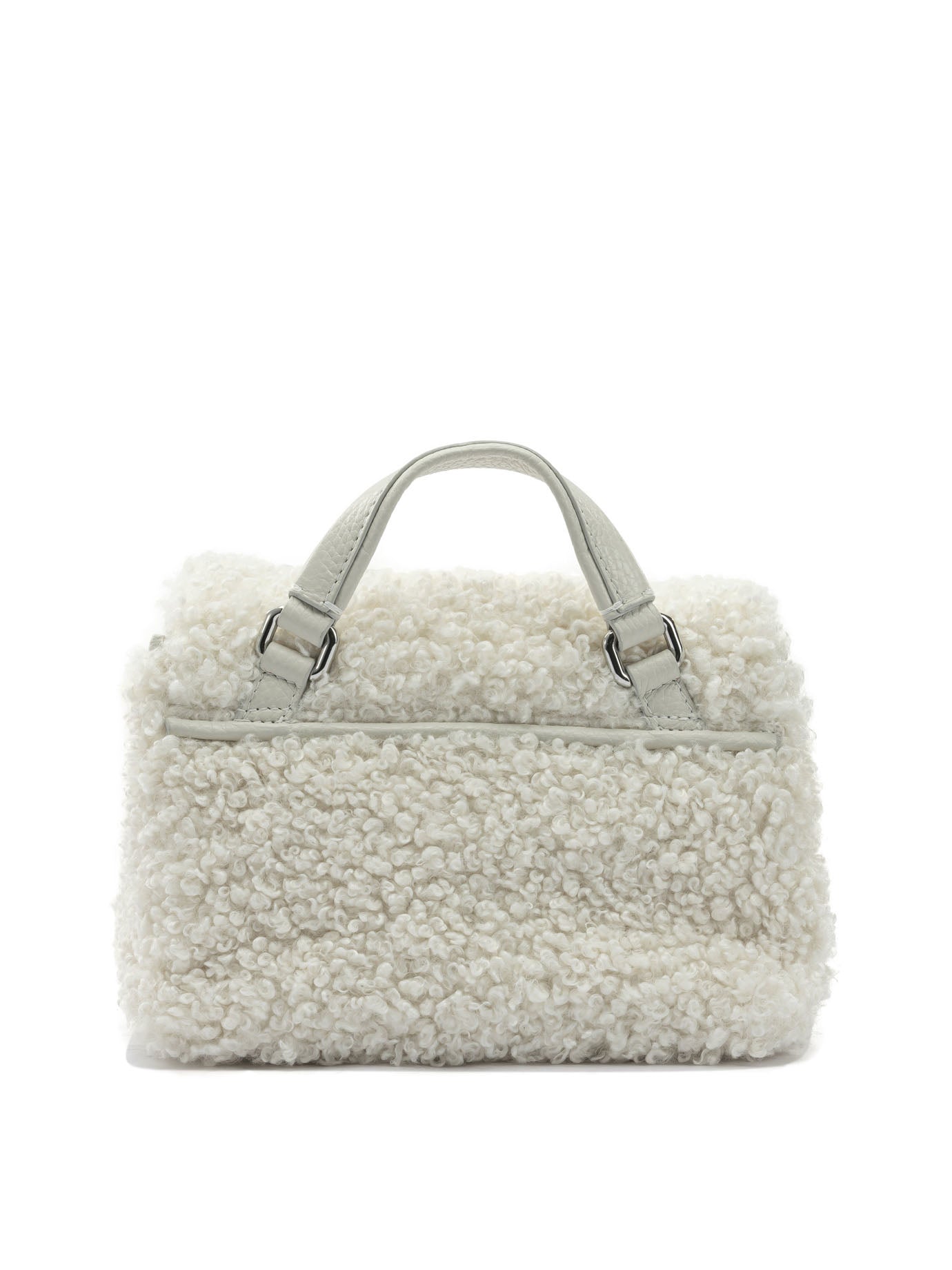 ZANELLATO Mini Faux Fur Teddy Handbag