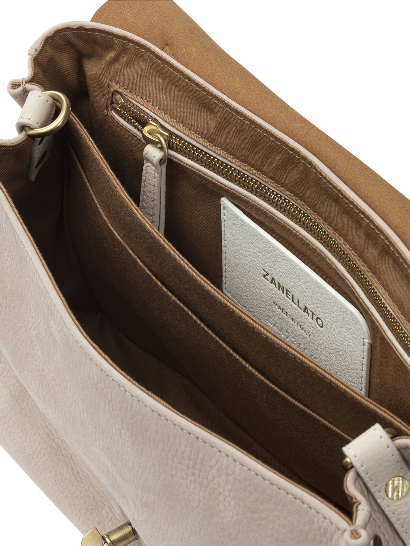 ZANELLATO Structured Handbag with Adjustable Strap