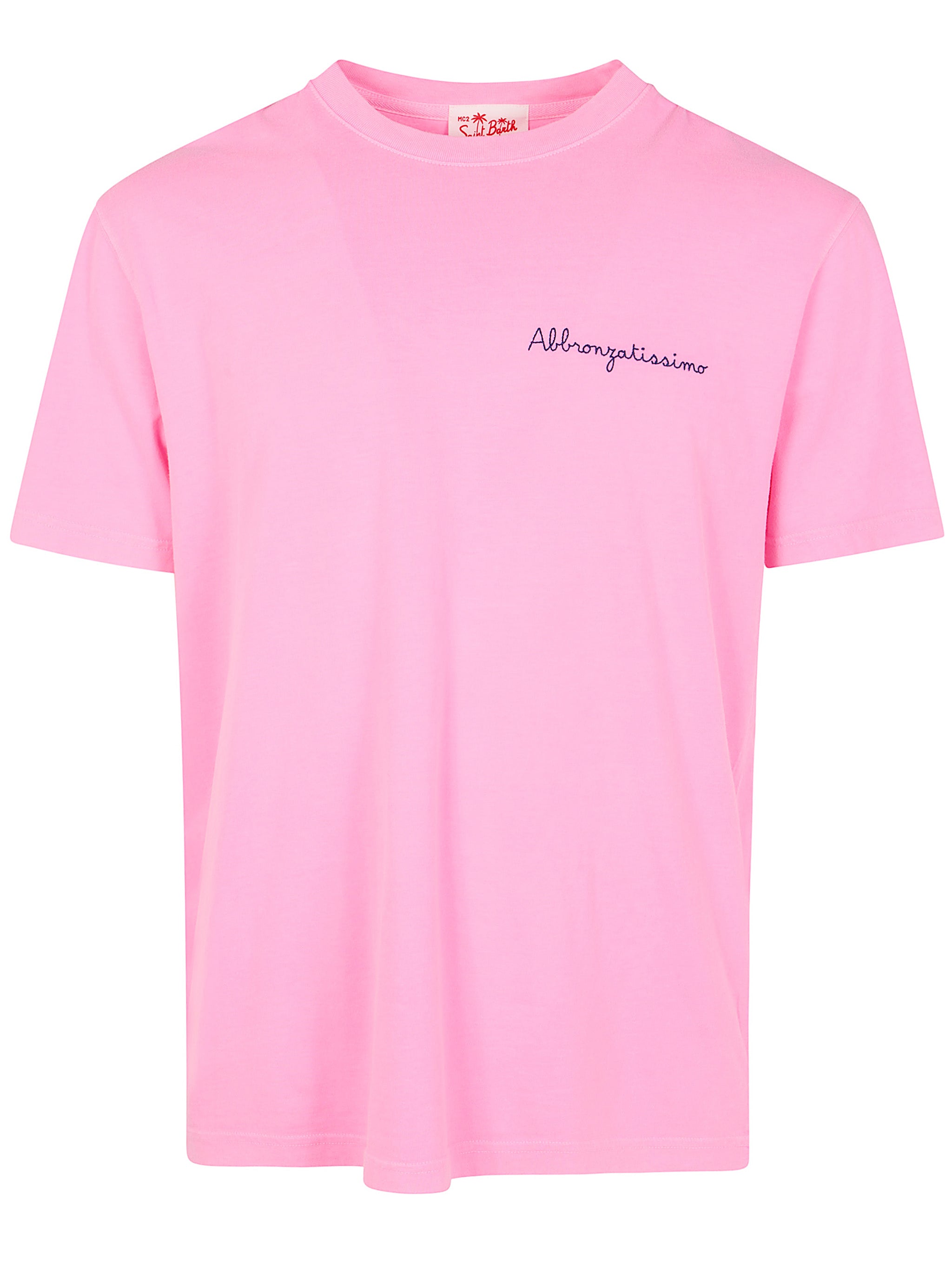 MC2 SAINT BARTH Embroidered T-Shirt - Summer Style for Men
