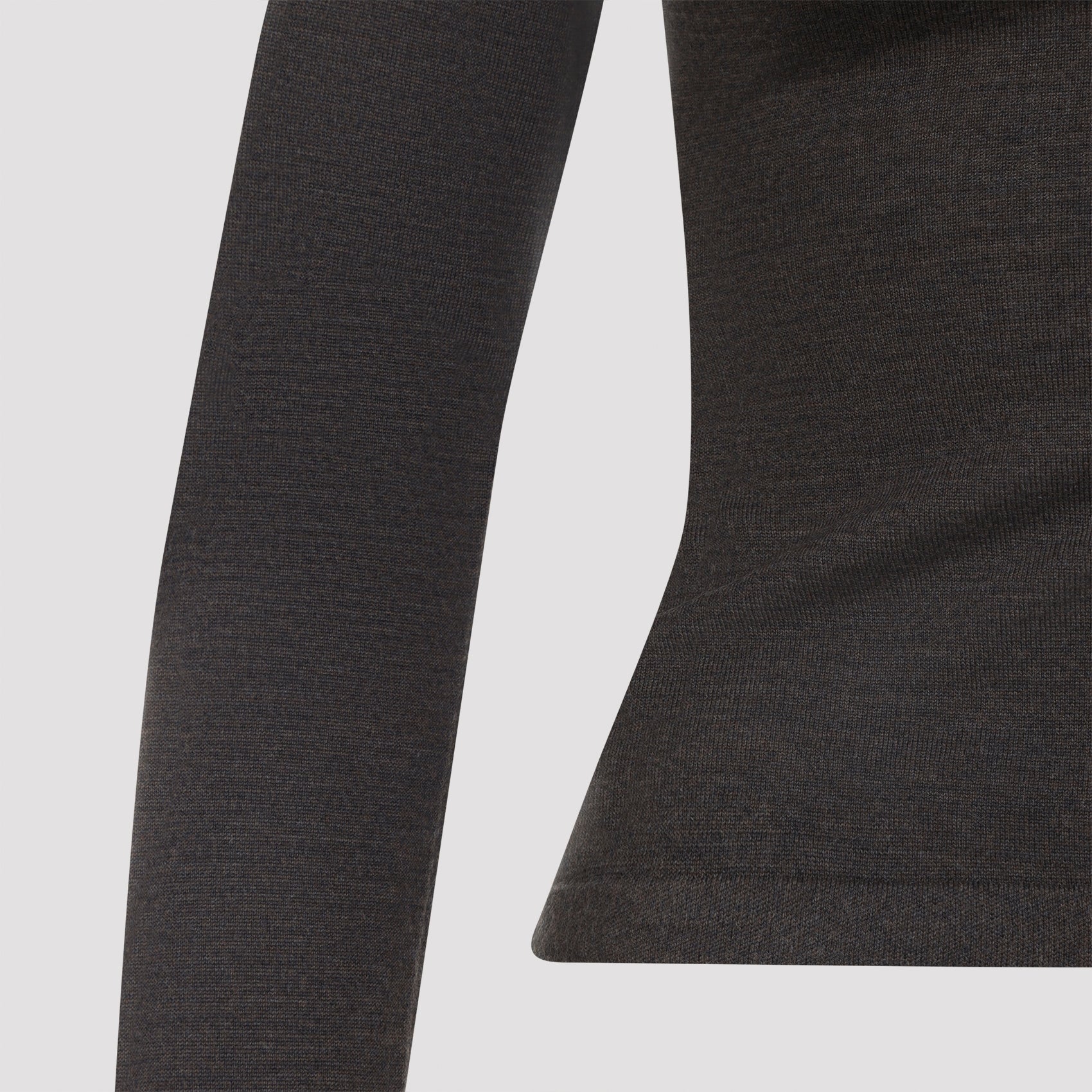 JACQUEMUS Fine Merino Wool Knit Shirt - Slim Fit Size 36