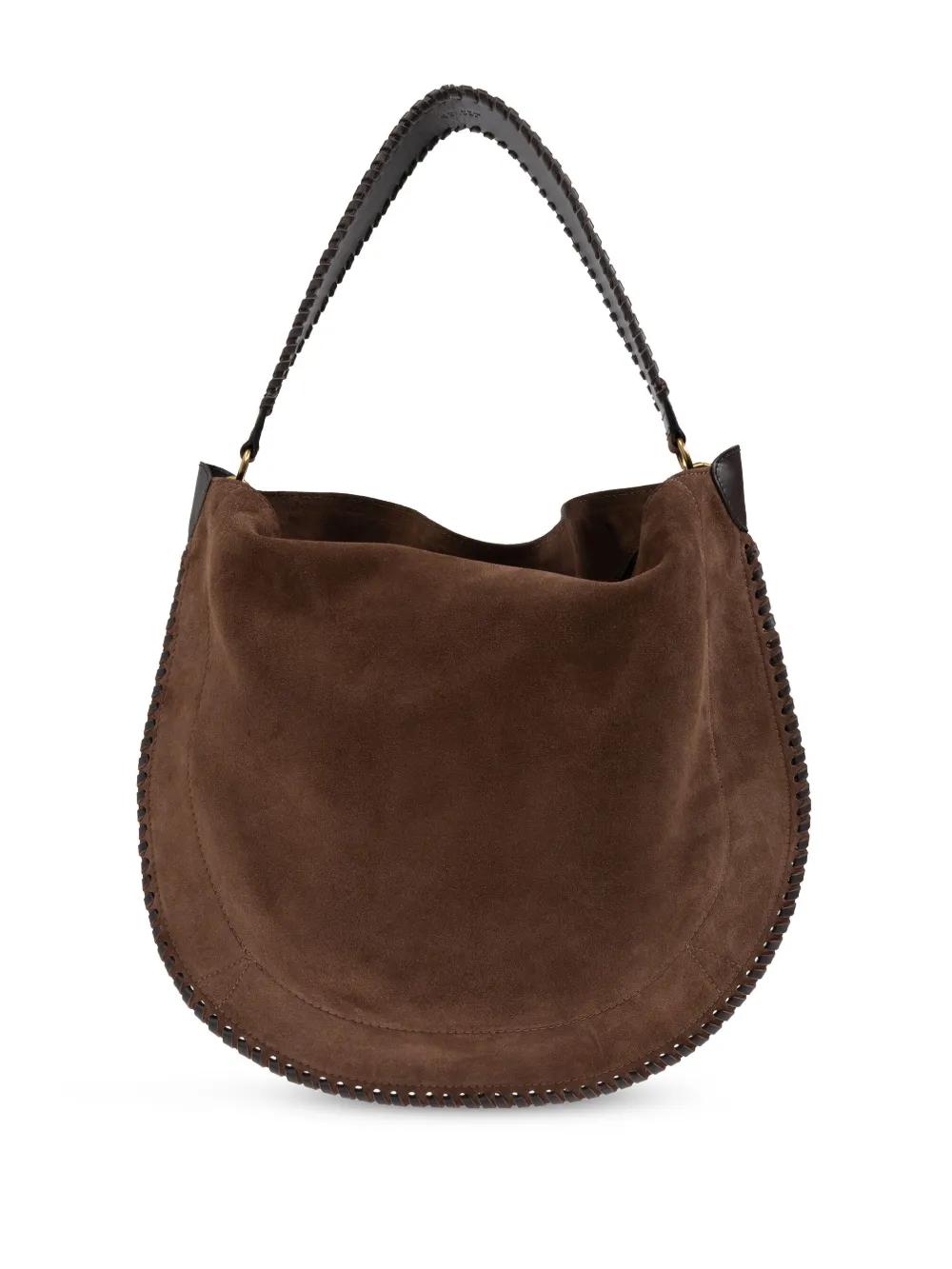 ISABEL MARANT Oskan Mini Suede Shoulder Handbag