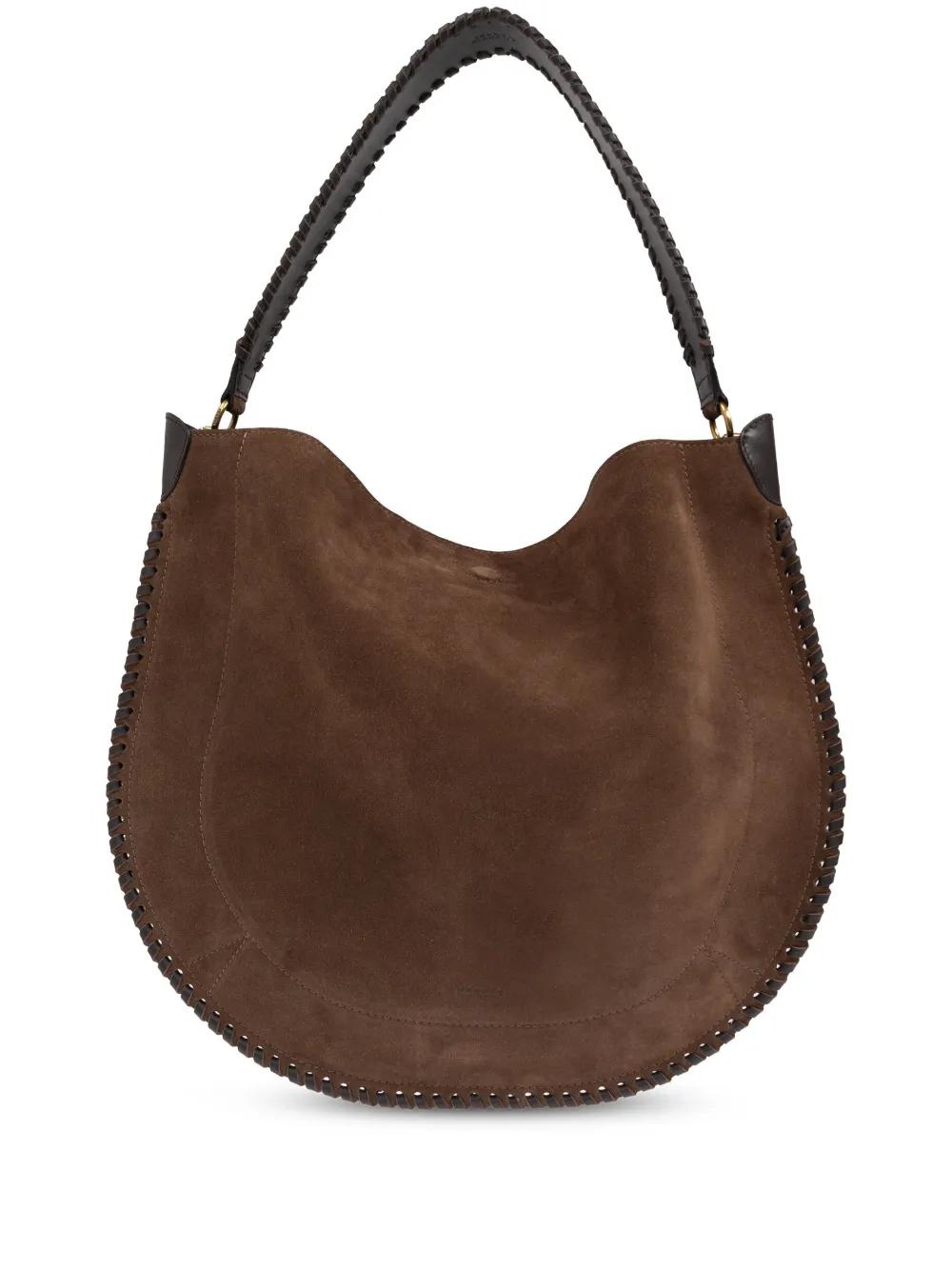 ISABEL MARANT Oskan Mini Suede Shoulder Handbag