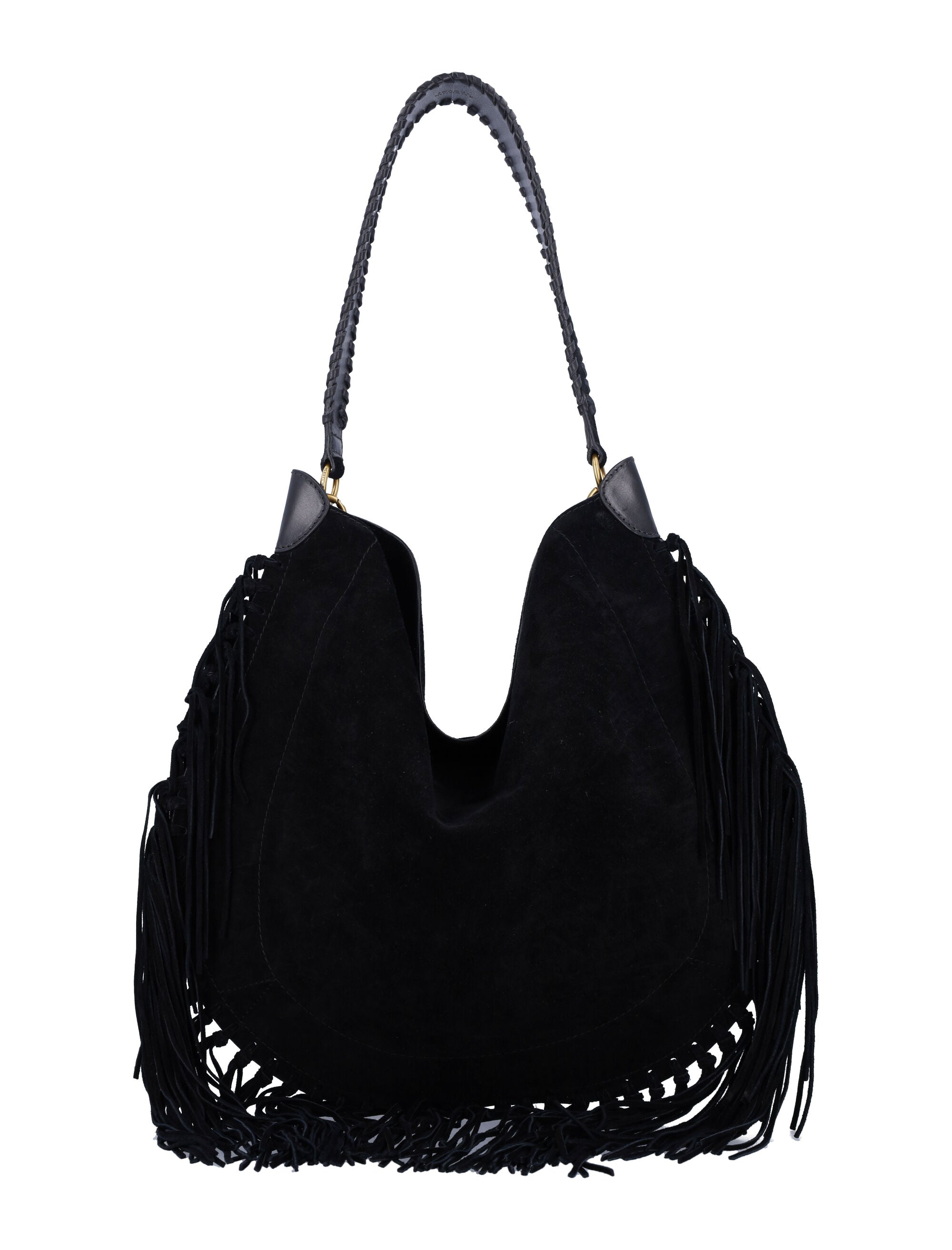 ISABEL MARANT Soft Hobo Handbag with Removable Pouch - Height 41 cm, Width 42.5 cm