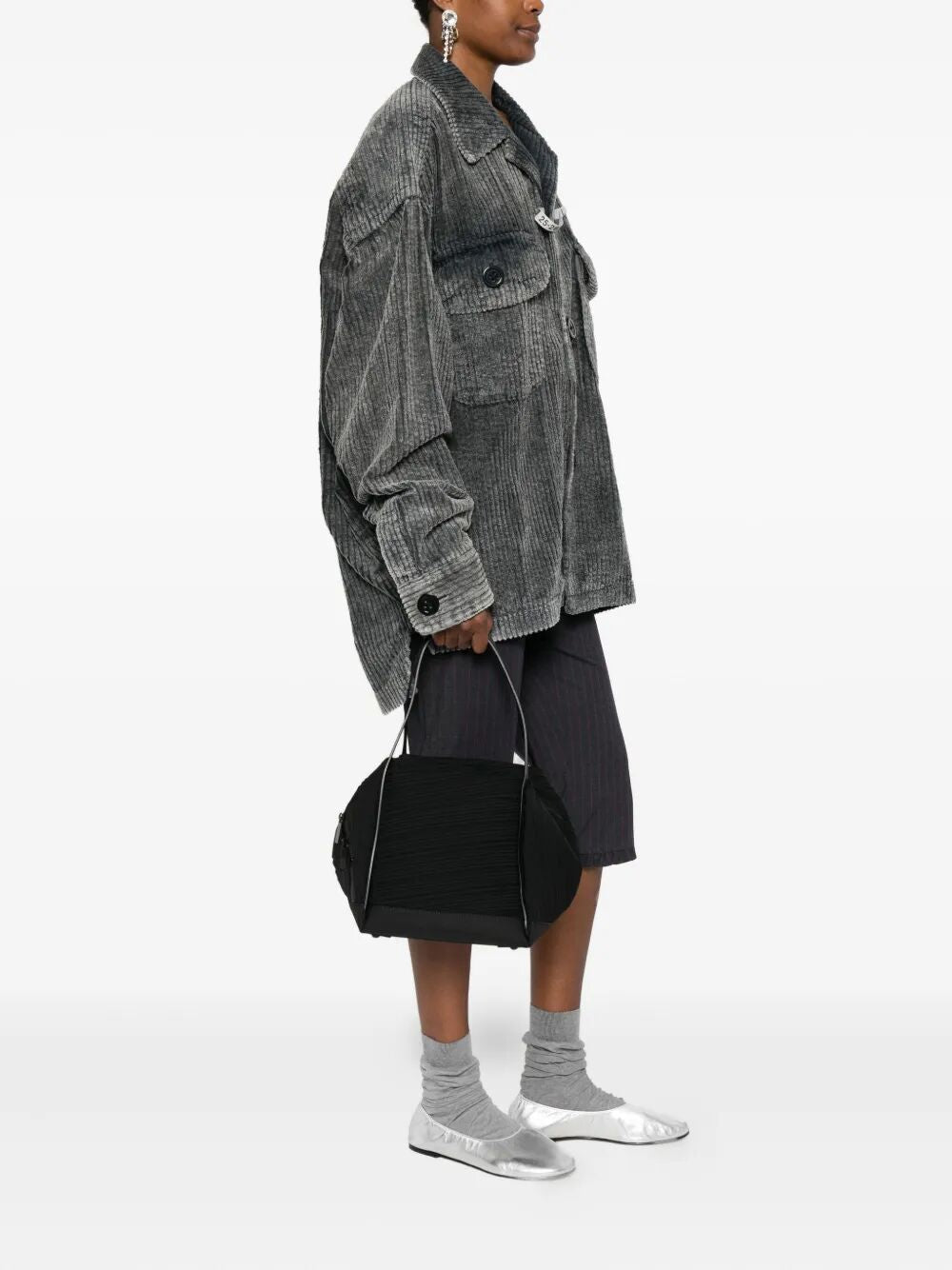 PLEATS PLEASE BY ISSEY MIYAKE Mini Bias Pleats Handbag