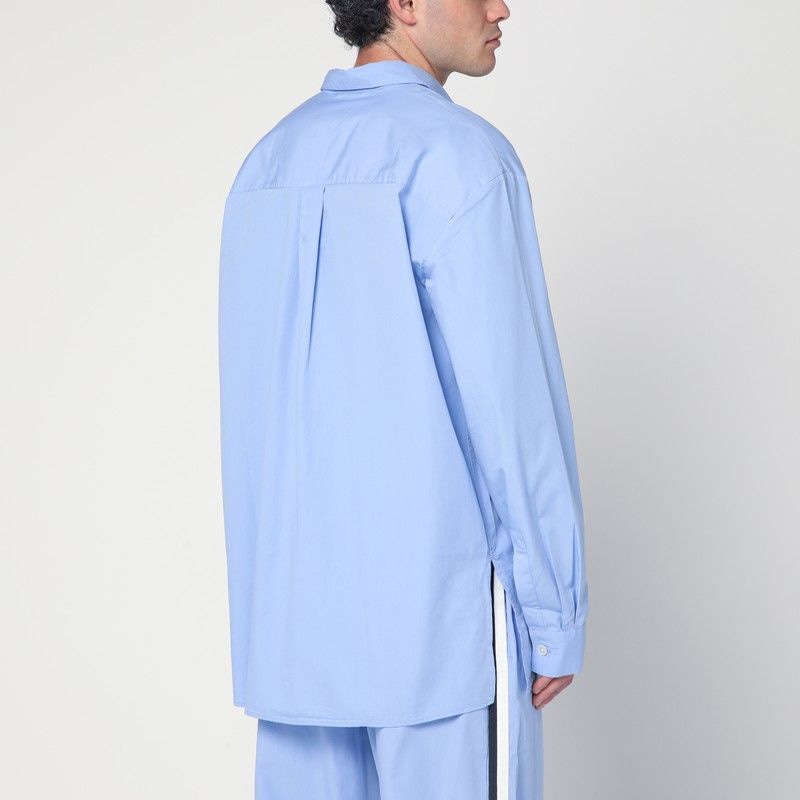 TEKLA Classic Organic Cotton Pyjama Shirt for Men - Size S