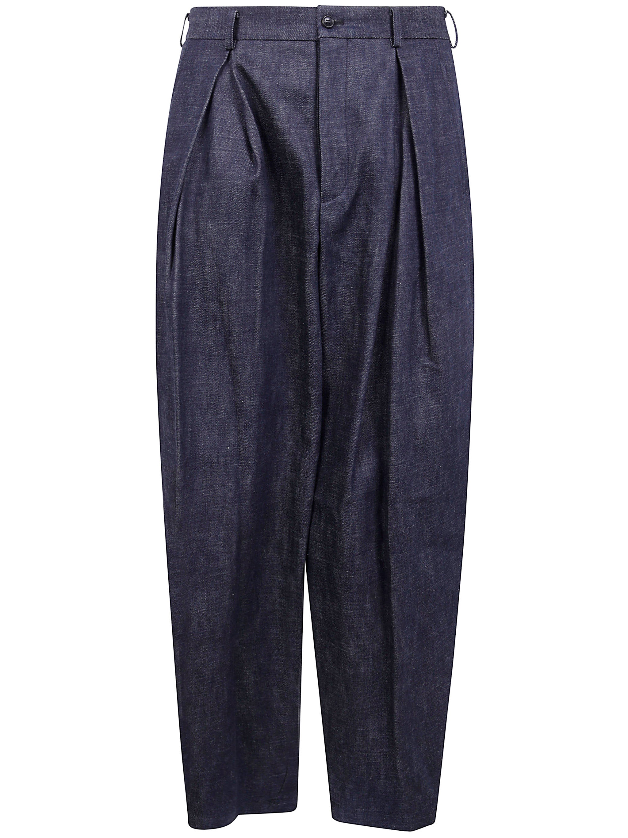 COMME DES GARÇONS HOMME PLUS Wide Leg Pieces Trousers for Men