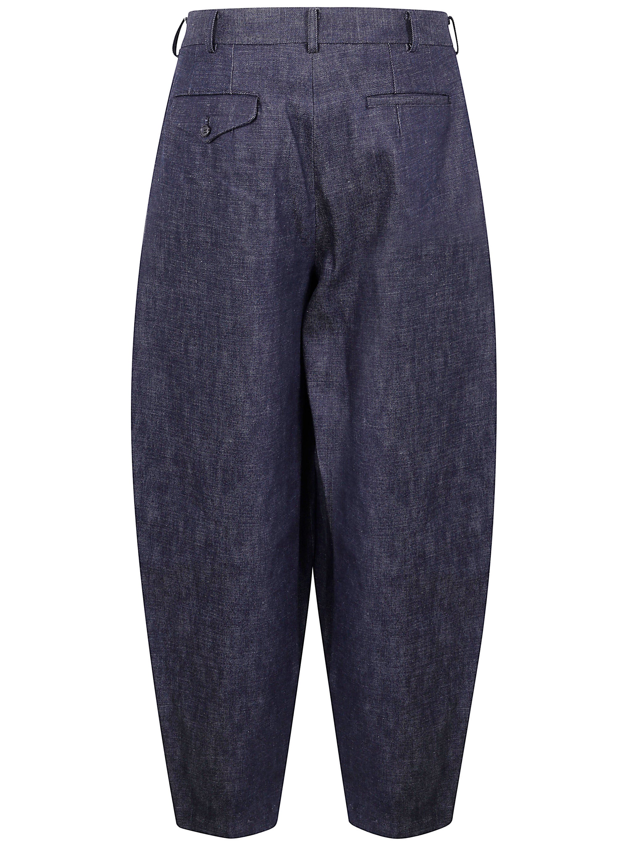COMME DES GARÇONS HOMME PLUS Wide Leg Pieces Trousers for Men