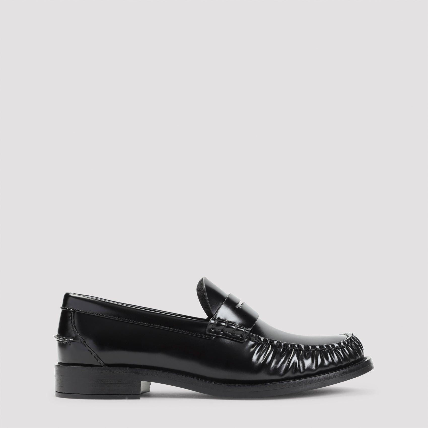 PRADA Elegant 2.5cm Heel Women's Loafers