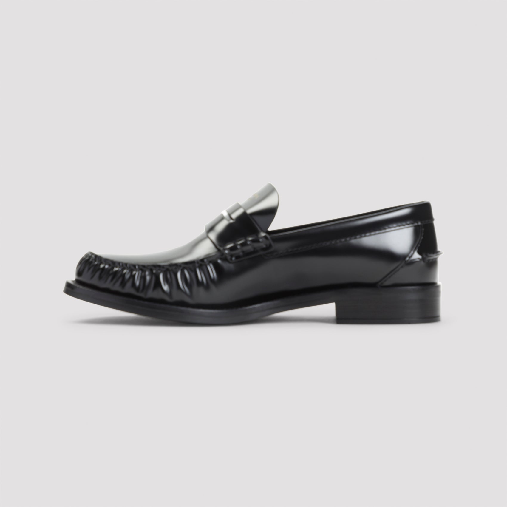 PRADA Elegant 2.5cm Heel Women's Loafers