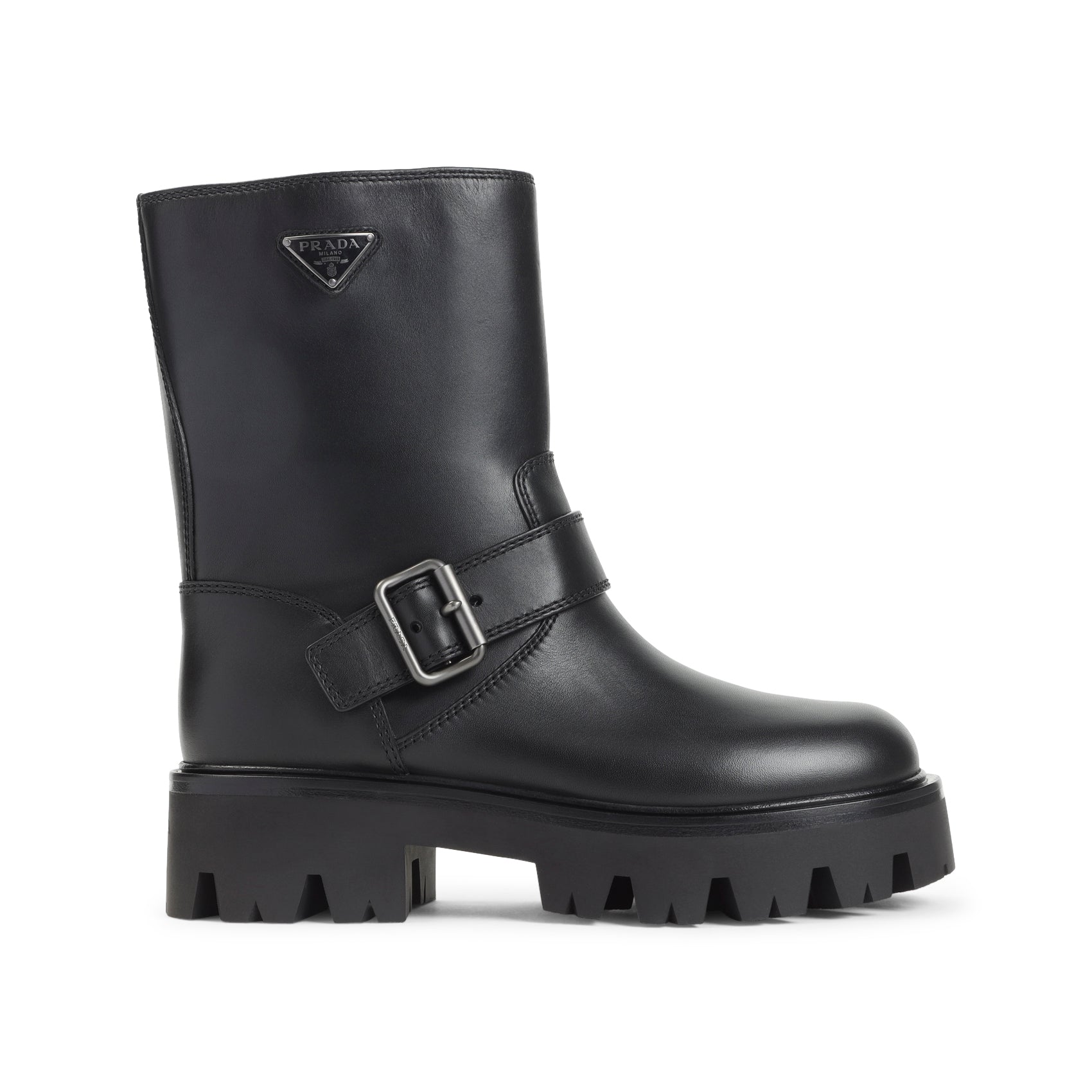 PRADA Stylish Ankle Boots with 4.5cm Heel