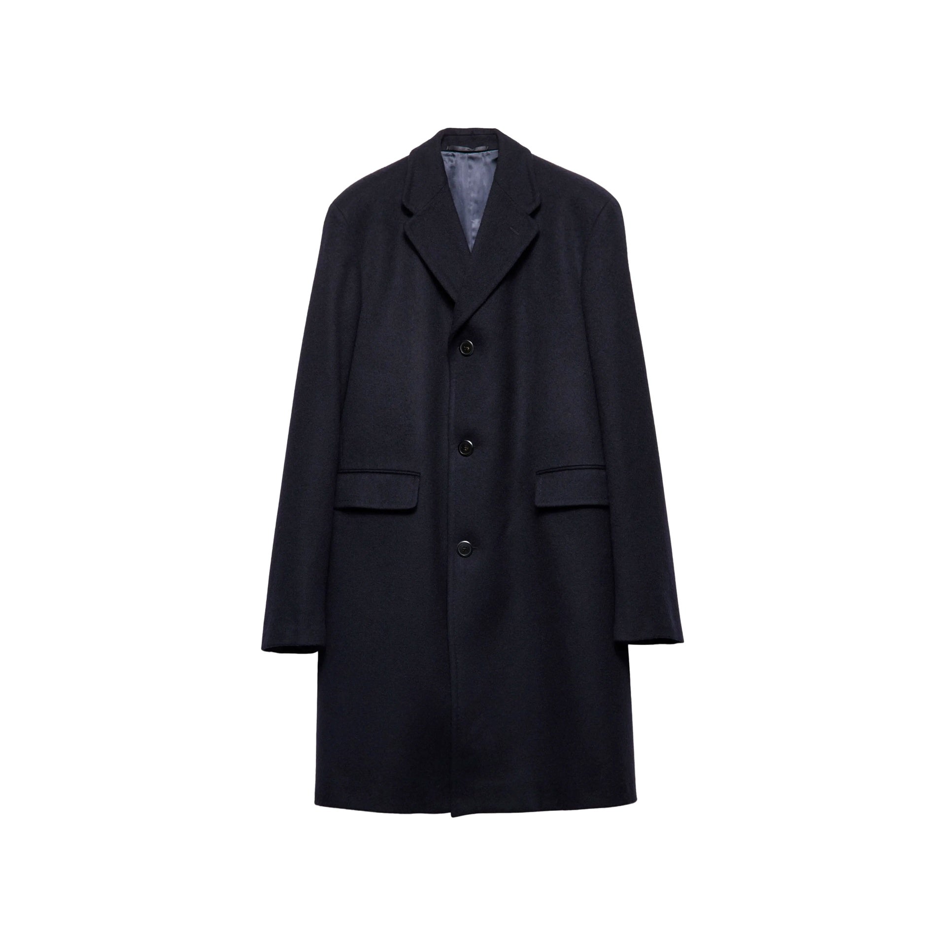 PRADA Classic Single-Breasted Wool Jacket for Men