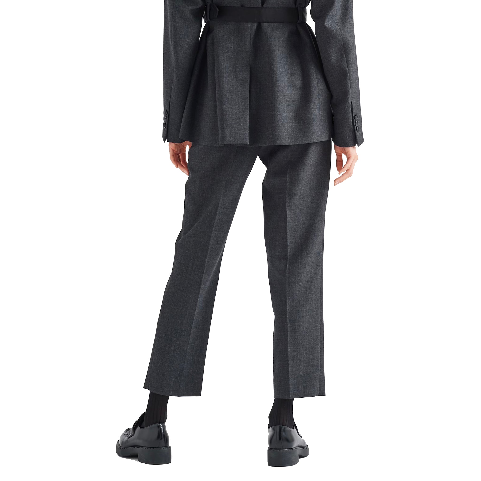 PRADA Chic Wool Pants for Women - Fall/Winter Collection