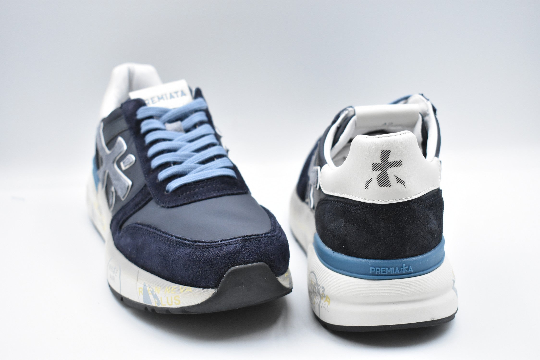 PREMIATA Stylish Low Top Lace-Up Shoes for Men