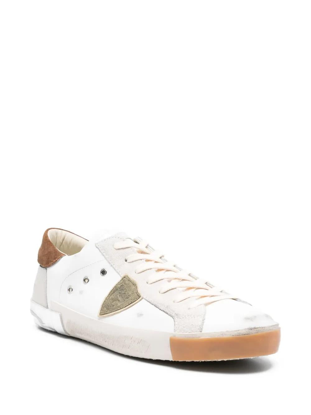 PHILIPPE MODEL PARIS Suede Low-Top Sneakers for Men