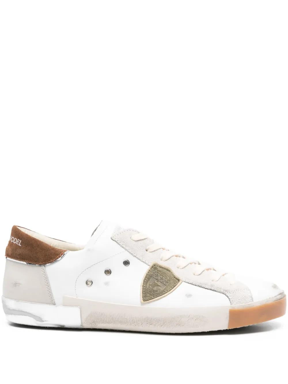 PHILIPPE MODEL PARIS Suede Low-Top Sneakers for Men