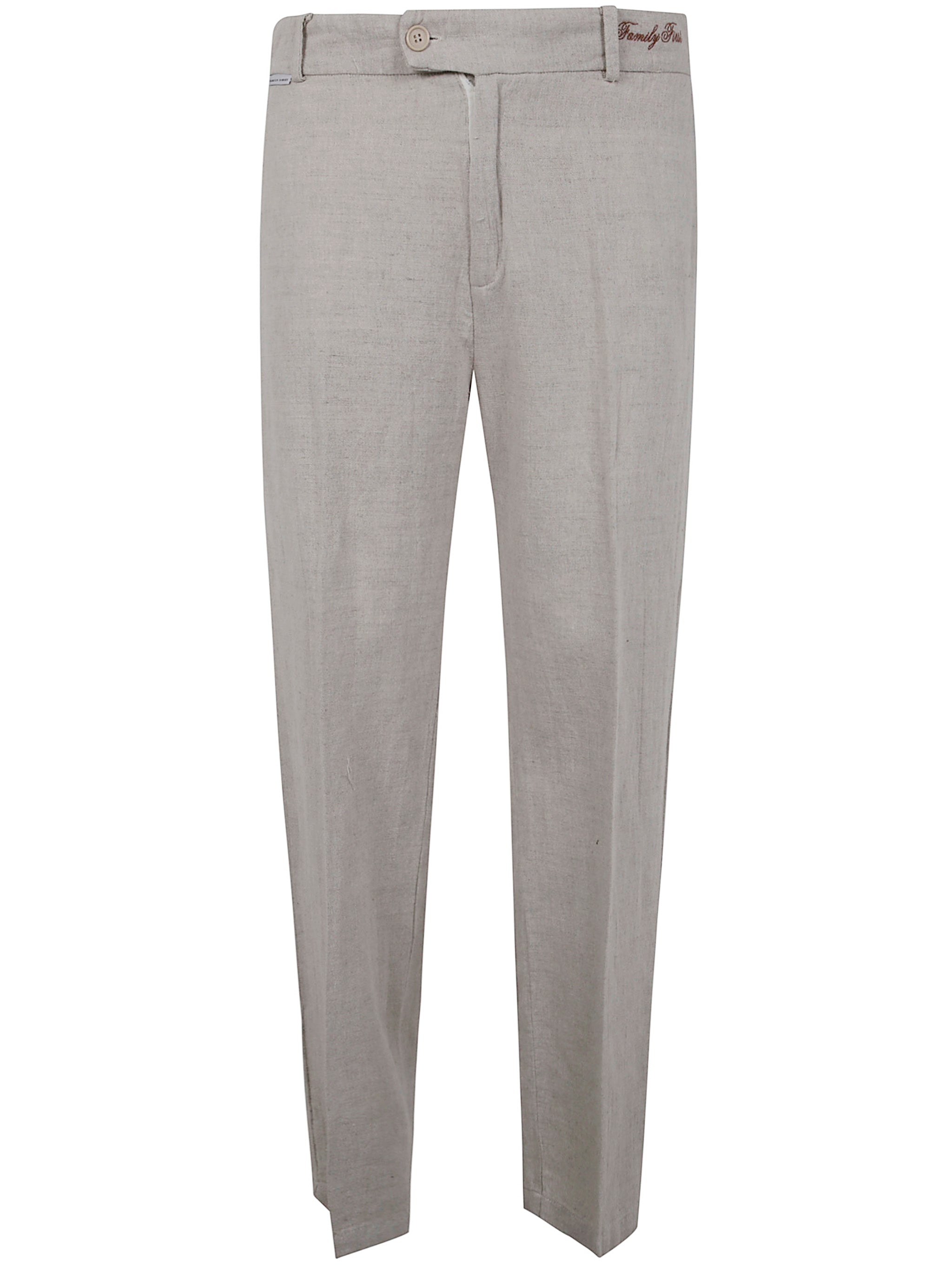 FAMILY FIRST Men's Regular Linen Pants