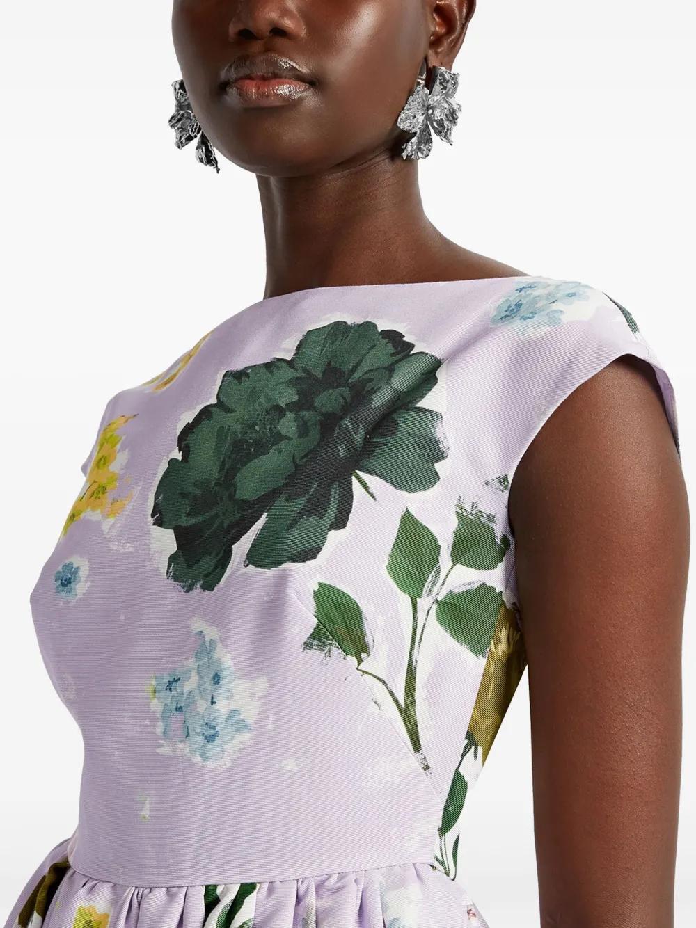 ERDEM Women's Vest Mini with Floral Print - SS25 Collection