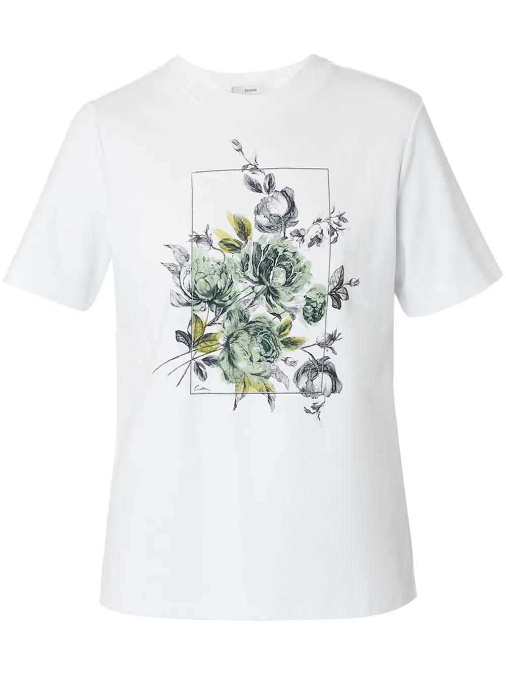 ERDEM Floral Print Relaxed Women's T-Shirt