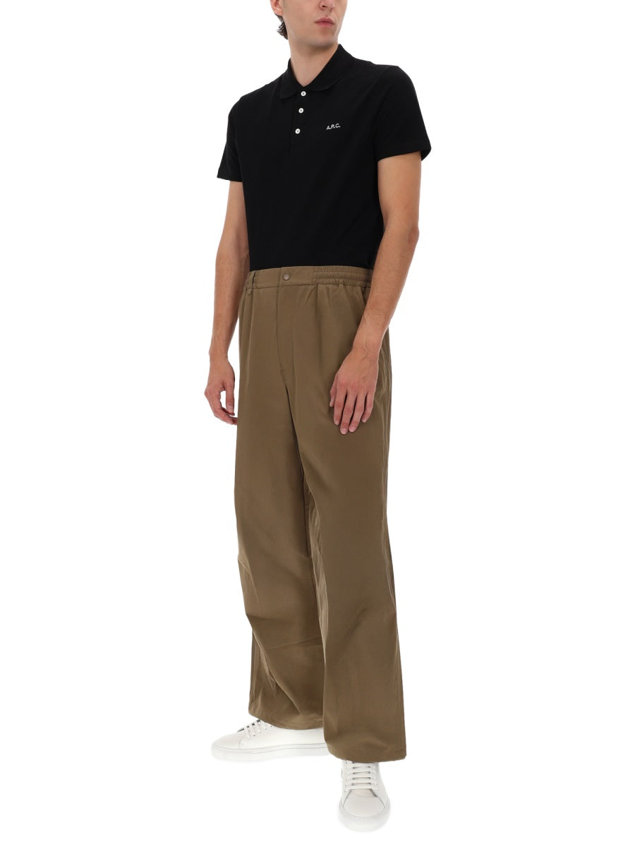 A.P.C. Polyester-Cotton Trousers for Men - SS26 Collection